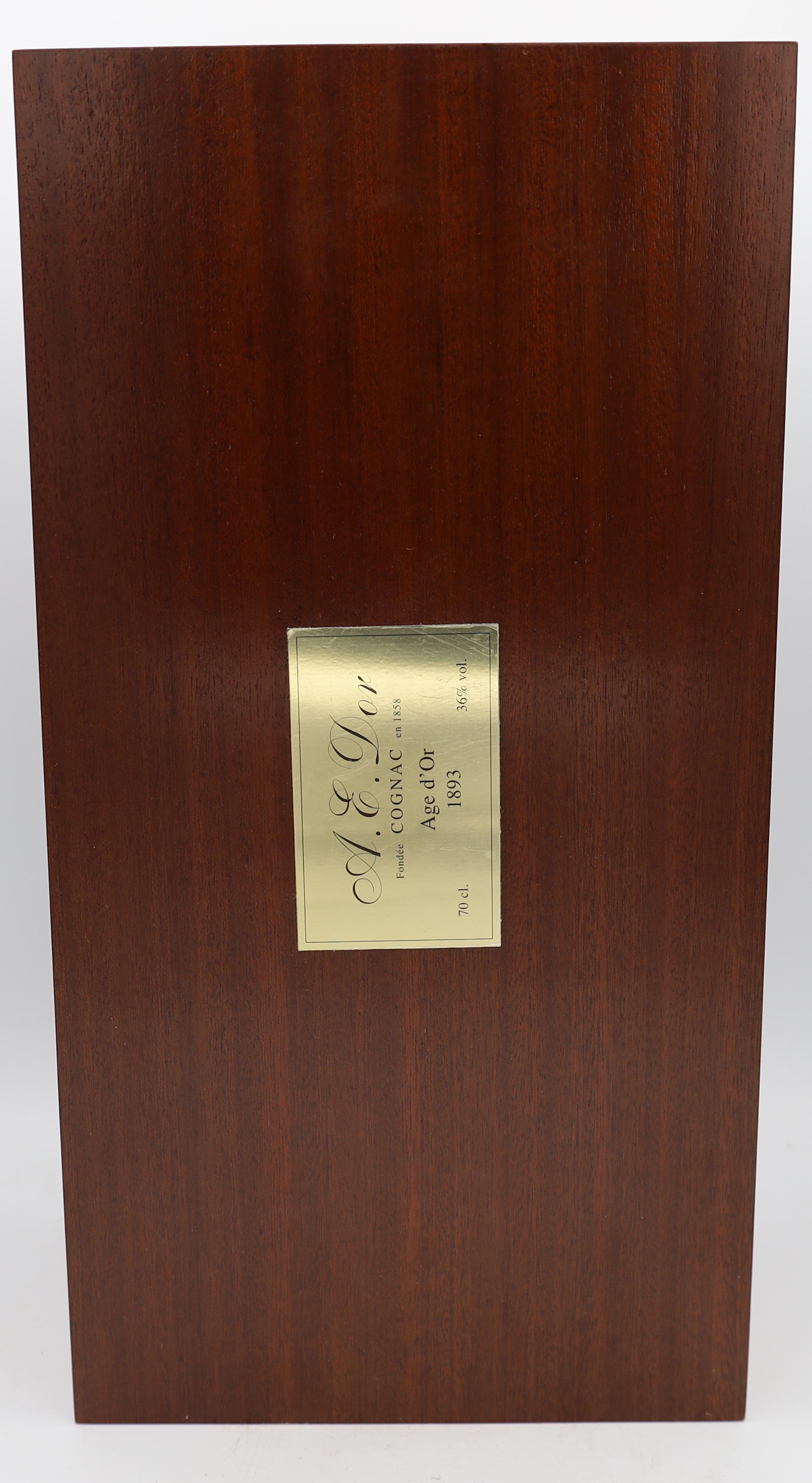 A.E. Dor 1893 No.1 Âge d’Or Cognac Très Vieille Grande Champagne – rare premium French cognac in luxury gift box, collectible edition
