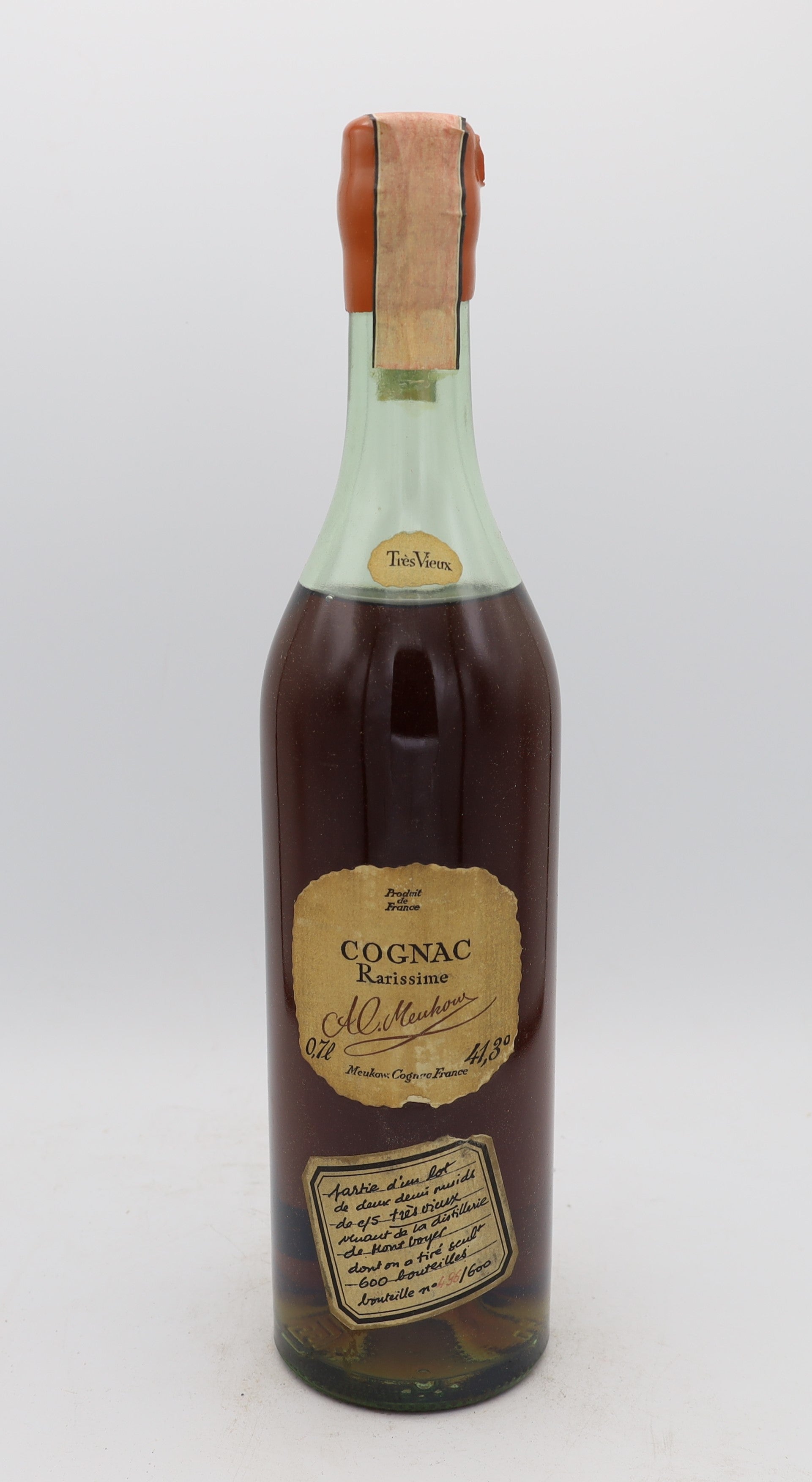 Meukow Rarissime Tres Vieux Cognac 1970's
