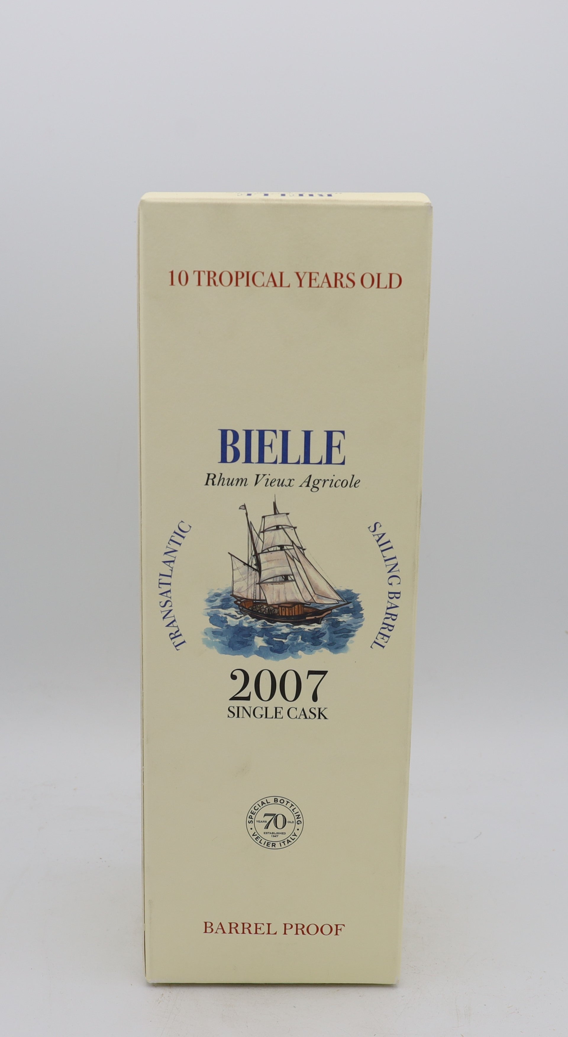 Bielle 2007 Single Cask Rum #217 Velier 10 yo
