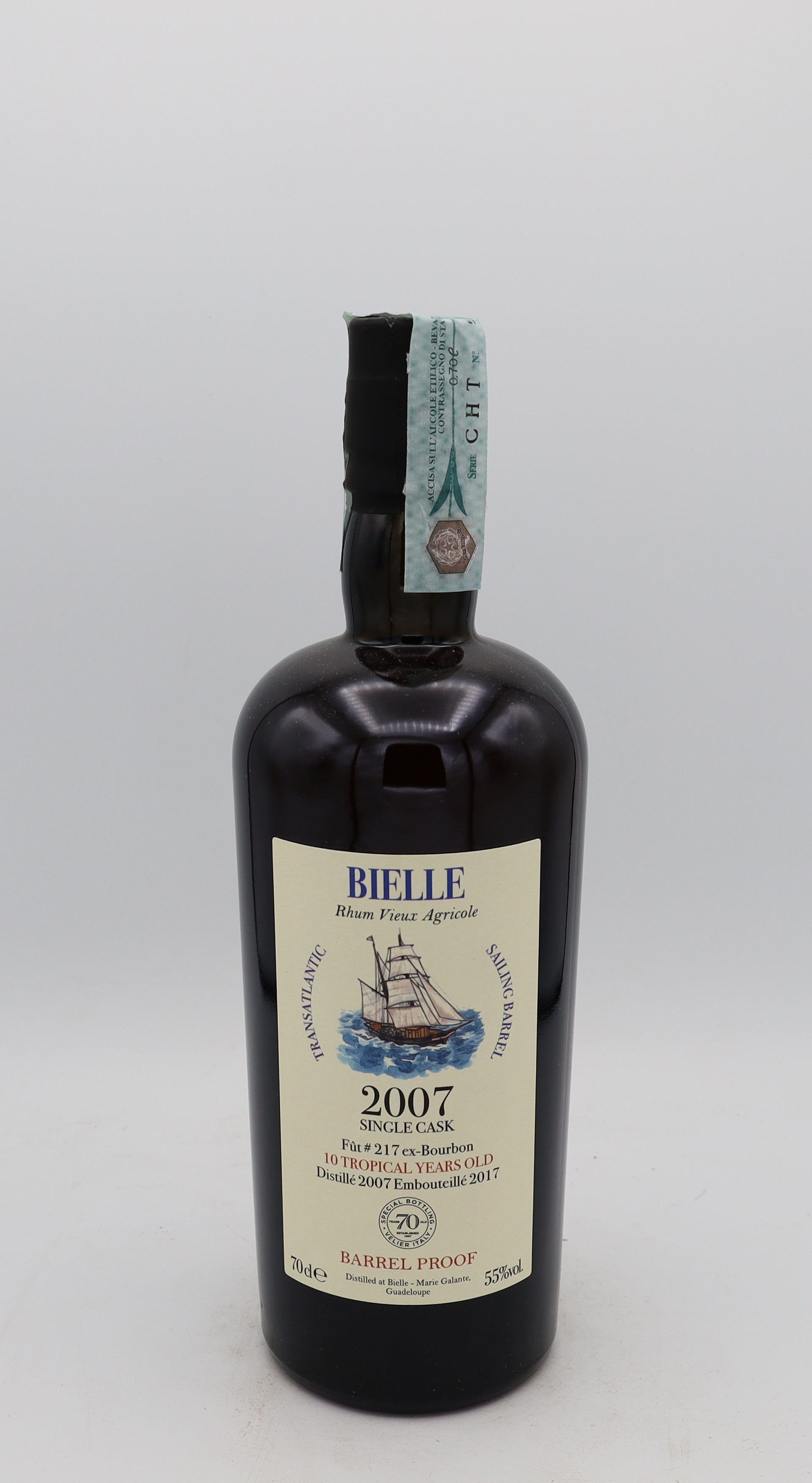Bielle 2007 Single Cask Rum #217 Velier 10 yo