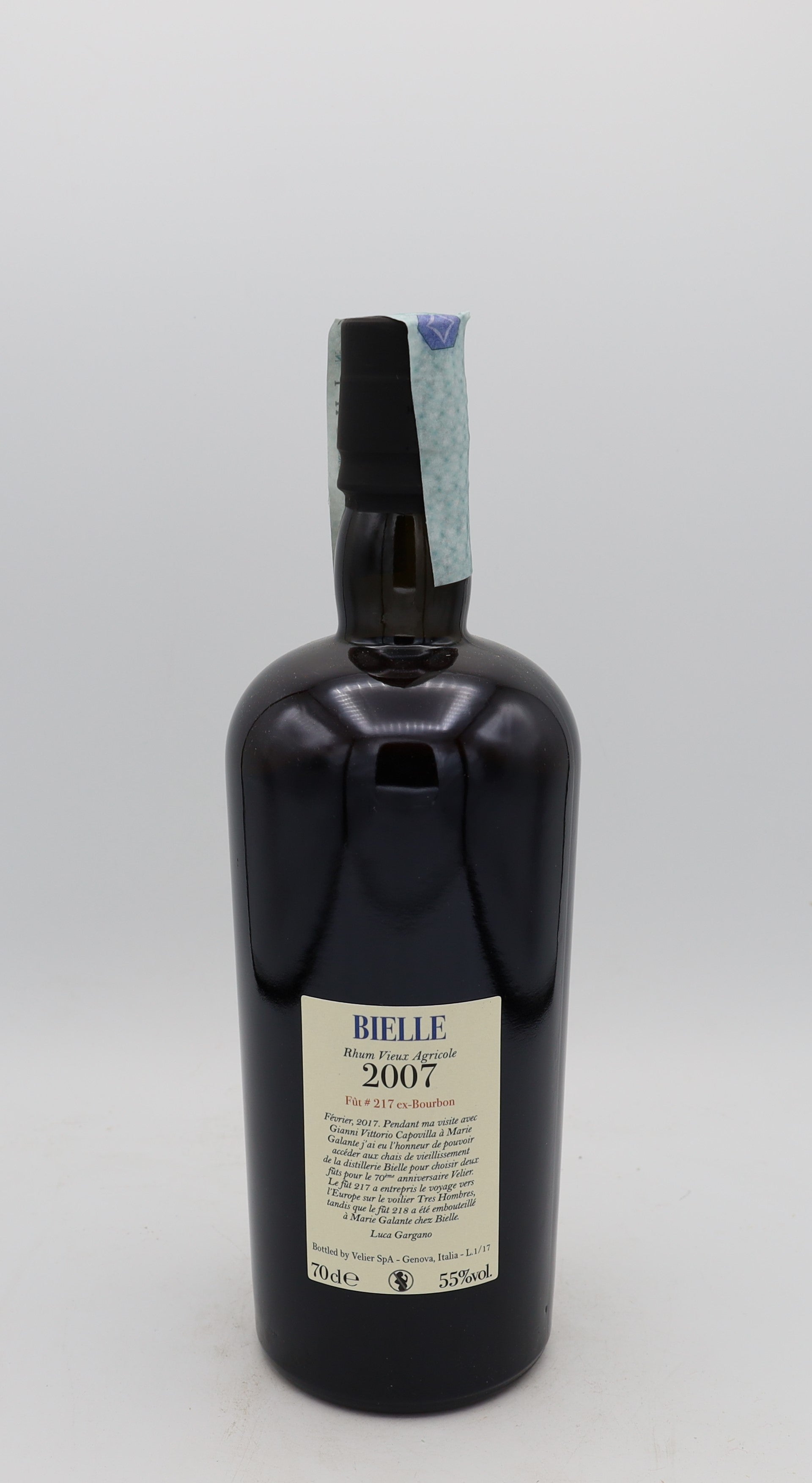 Bielle 2007 Single Cask Rum #217 Velier 10 yo