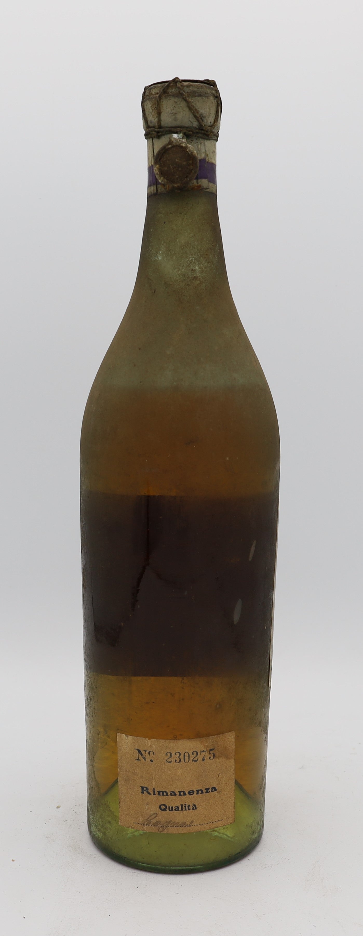 Boulanger Cognac Très Vieux Grand Prix with old blue label – rare premium aged brandy with rich, smooth flavors, ideal for collectors and connoisseurs.