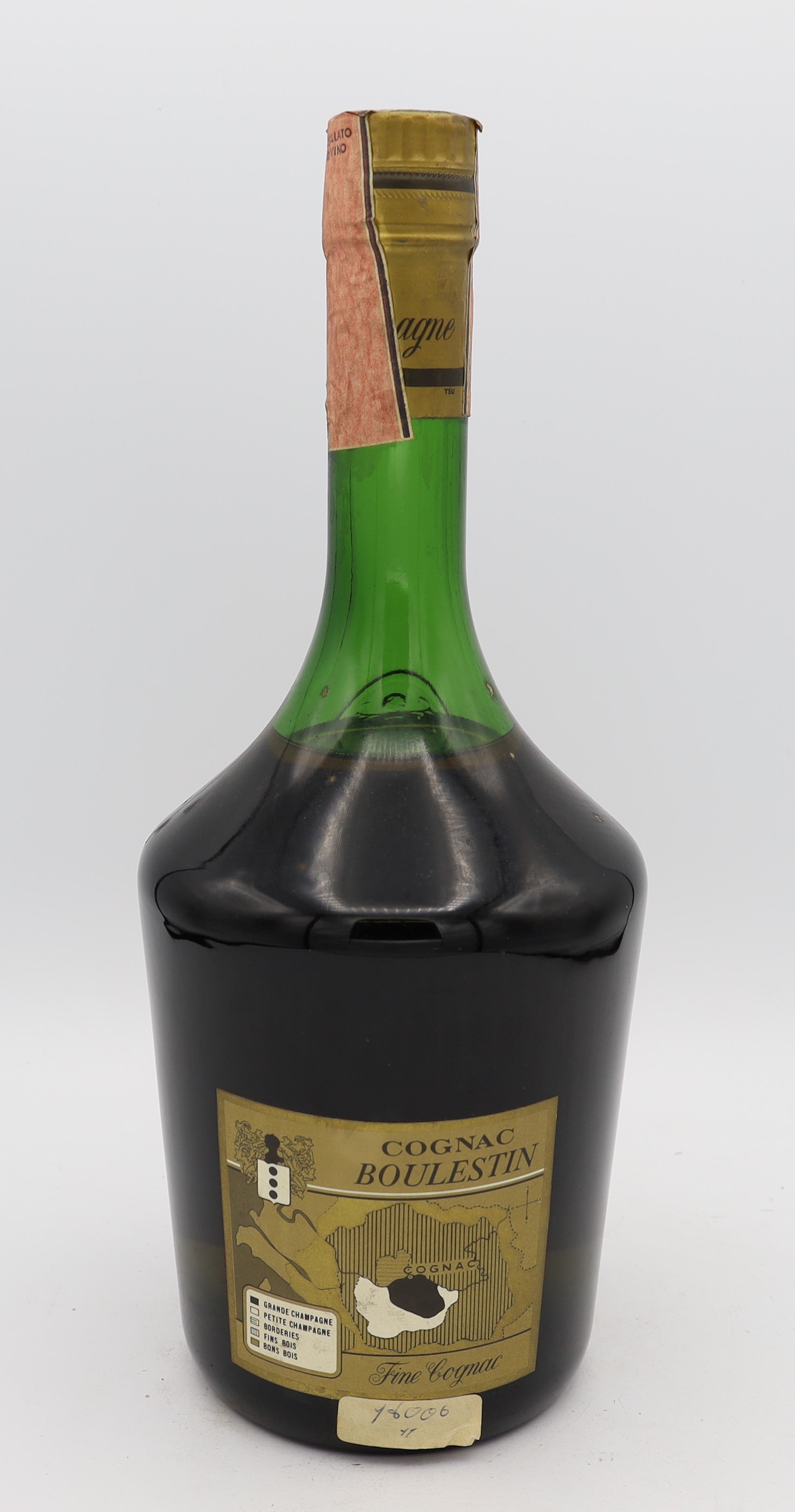 Boulestin Fine Champagne Cognac Vintage 1975 – rare aged brandy with rich, smooth flavors, crafted from Fine Champagne eaux-de-vie, ideal for collectors and connoisseurs.
