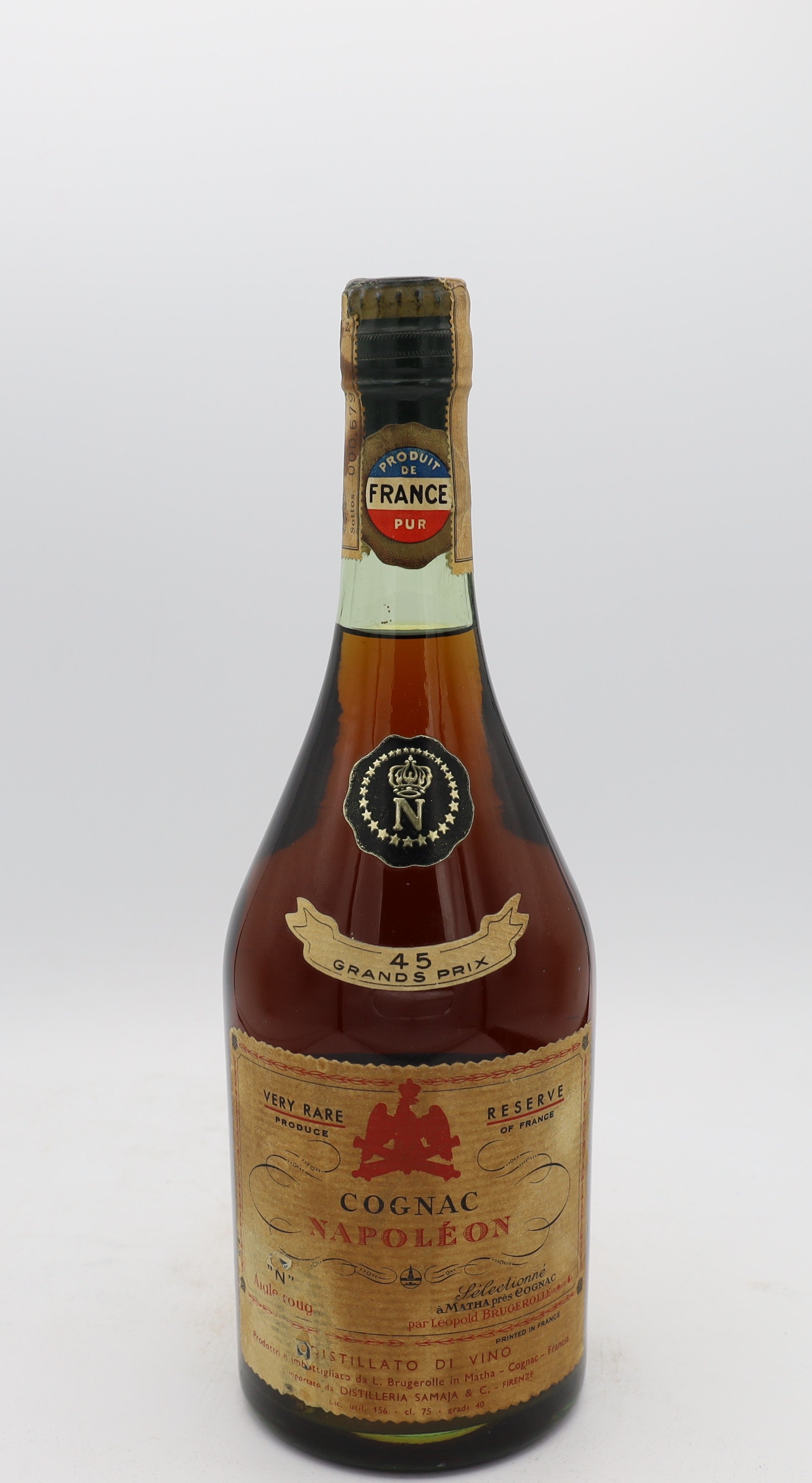 Brugerolle Cognac Grands Prix 45 Vintage 1965