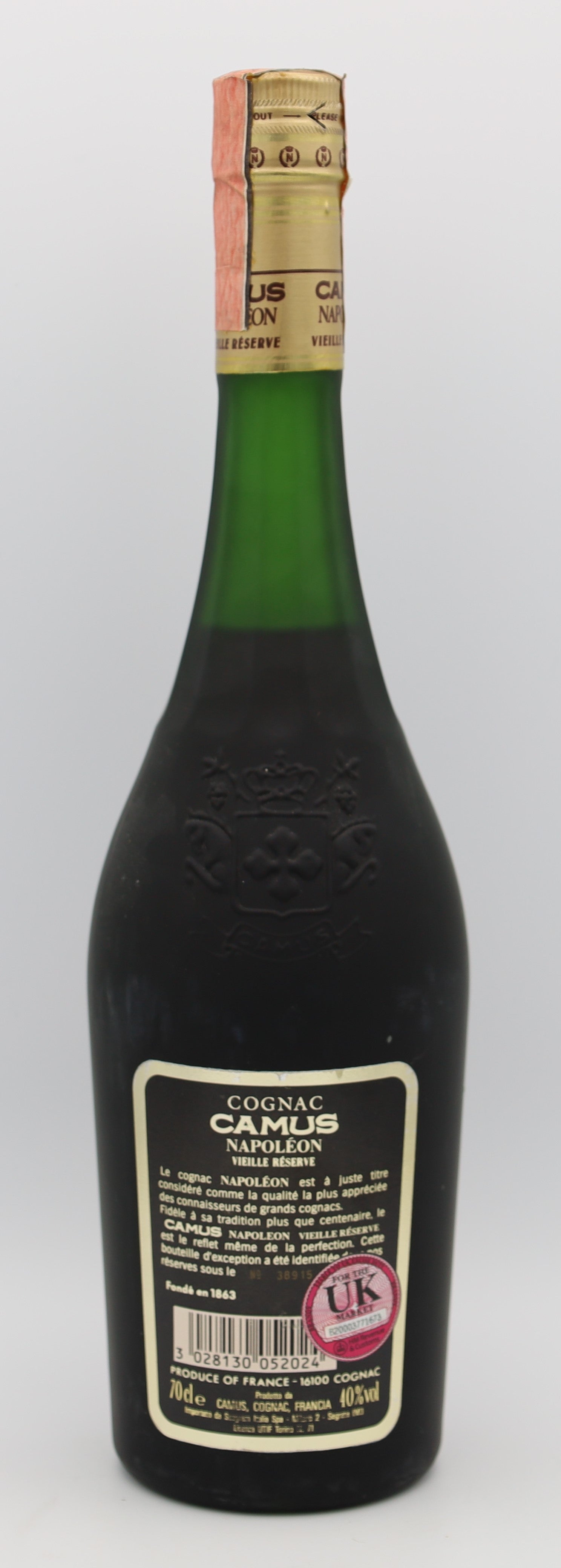 Camus Napoleon Vieille Réserve Cognac 1970's