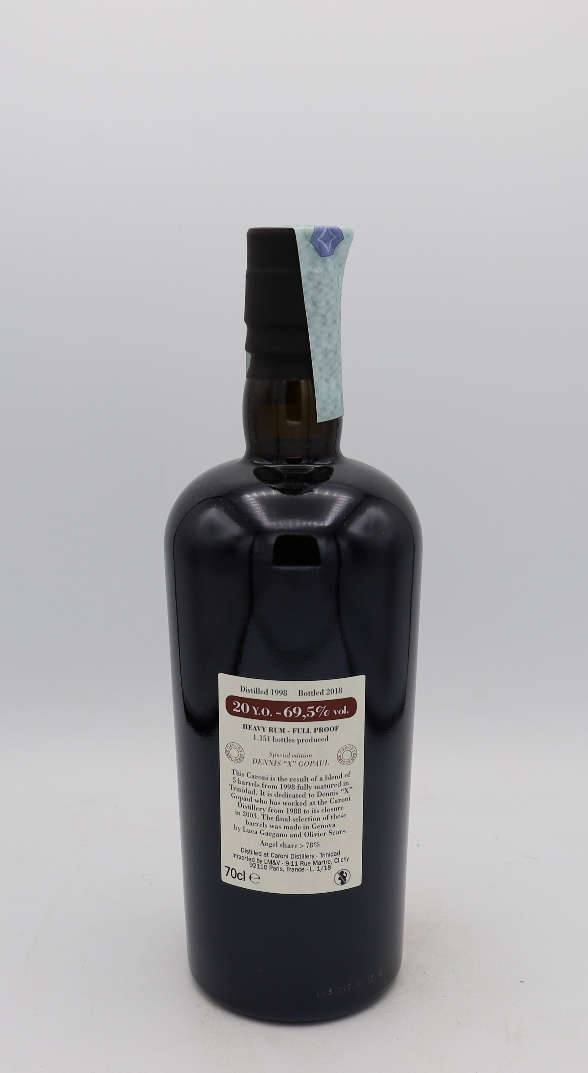 Caroni Rum Vintage 1998