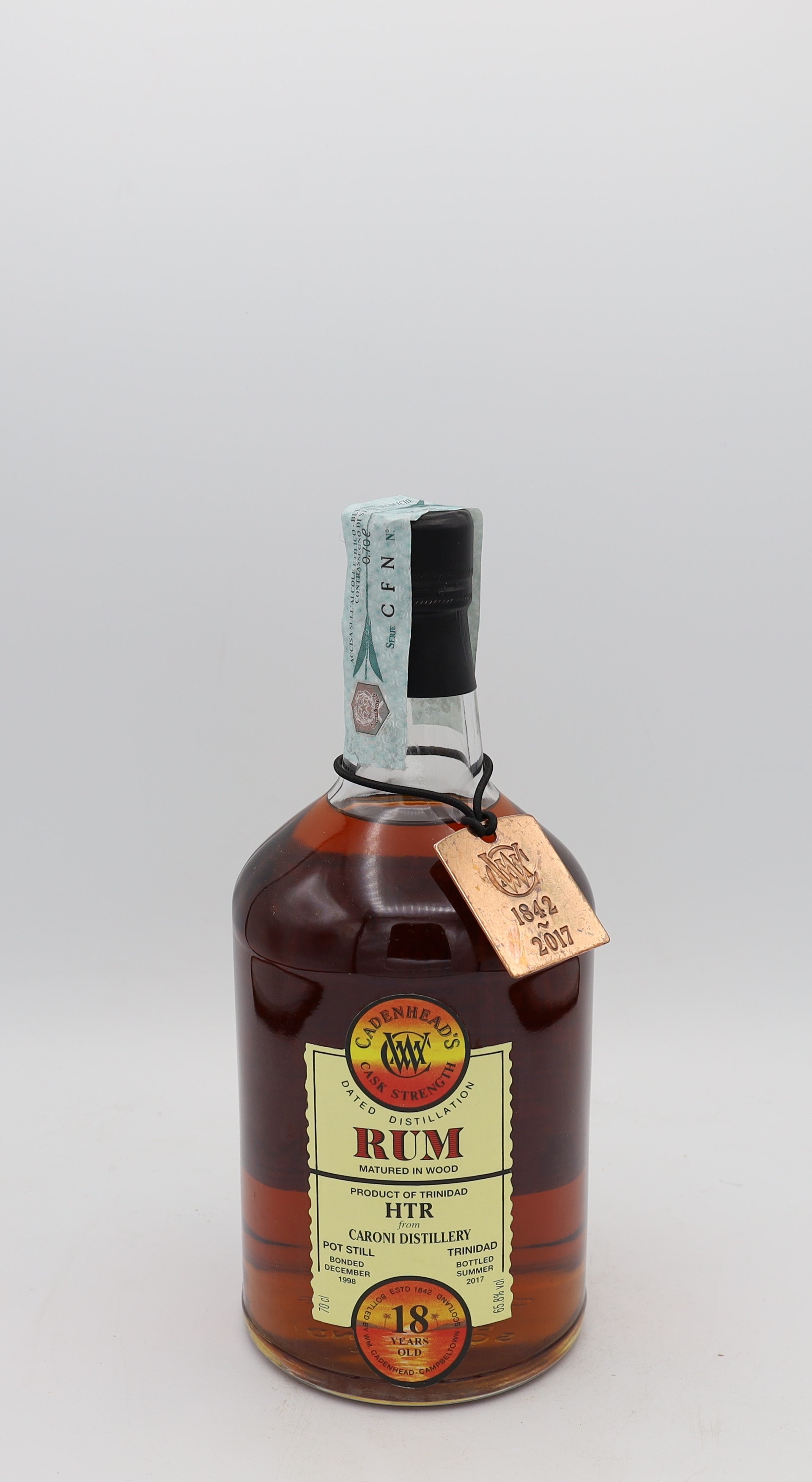Caroni Cadenhead's 18yo Cask Strength Rum 1998