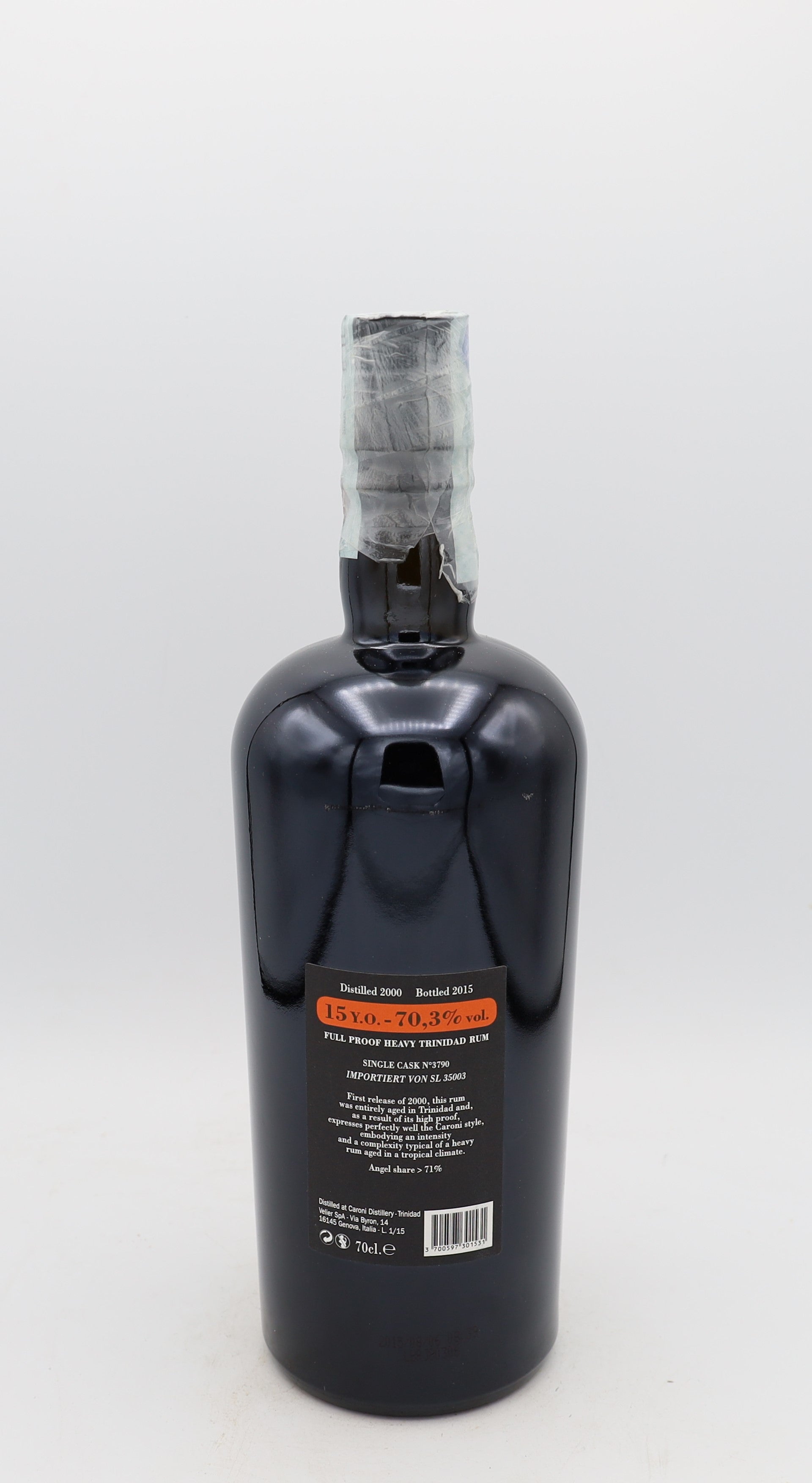Caroni 15yo Single Cask N3790 Paul Ullrich AG vintage 2000