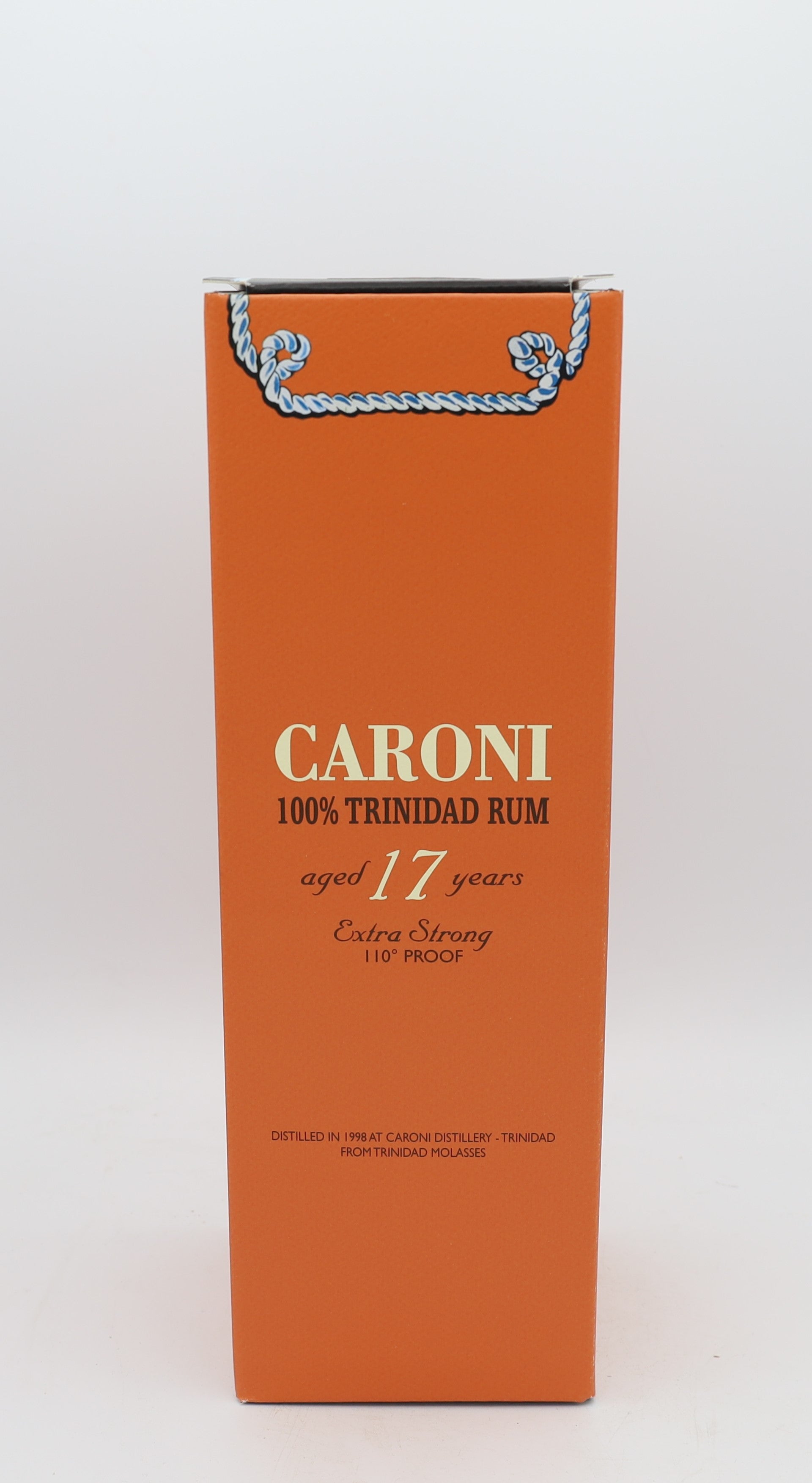 Caroni 1998 extra strong 110 proof rum 17 yo Velier