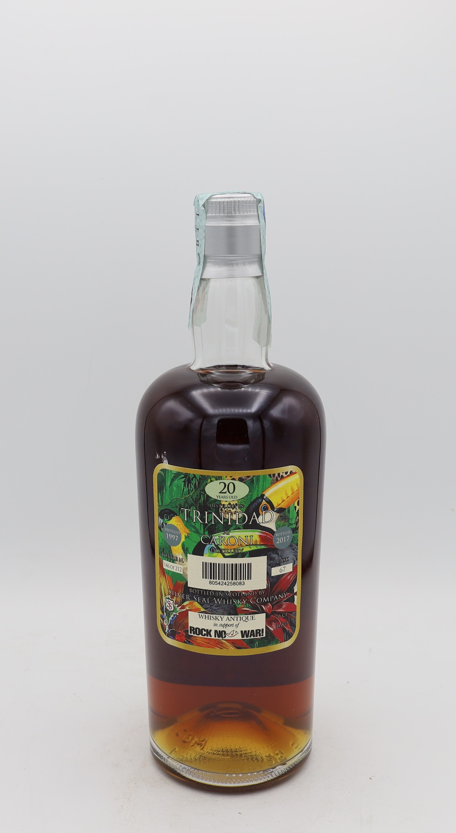 Caroni 20yo Silver Seal Rum is Nature 1997