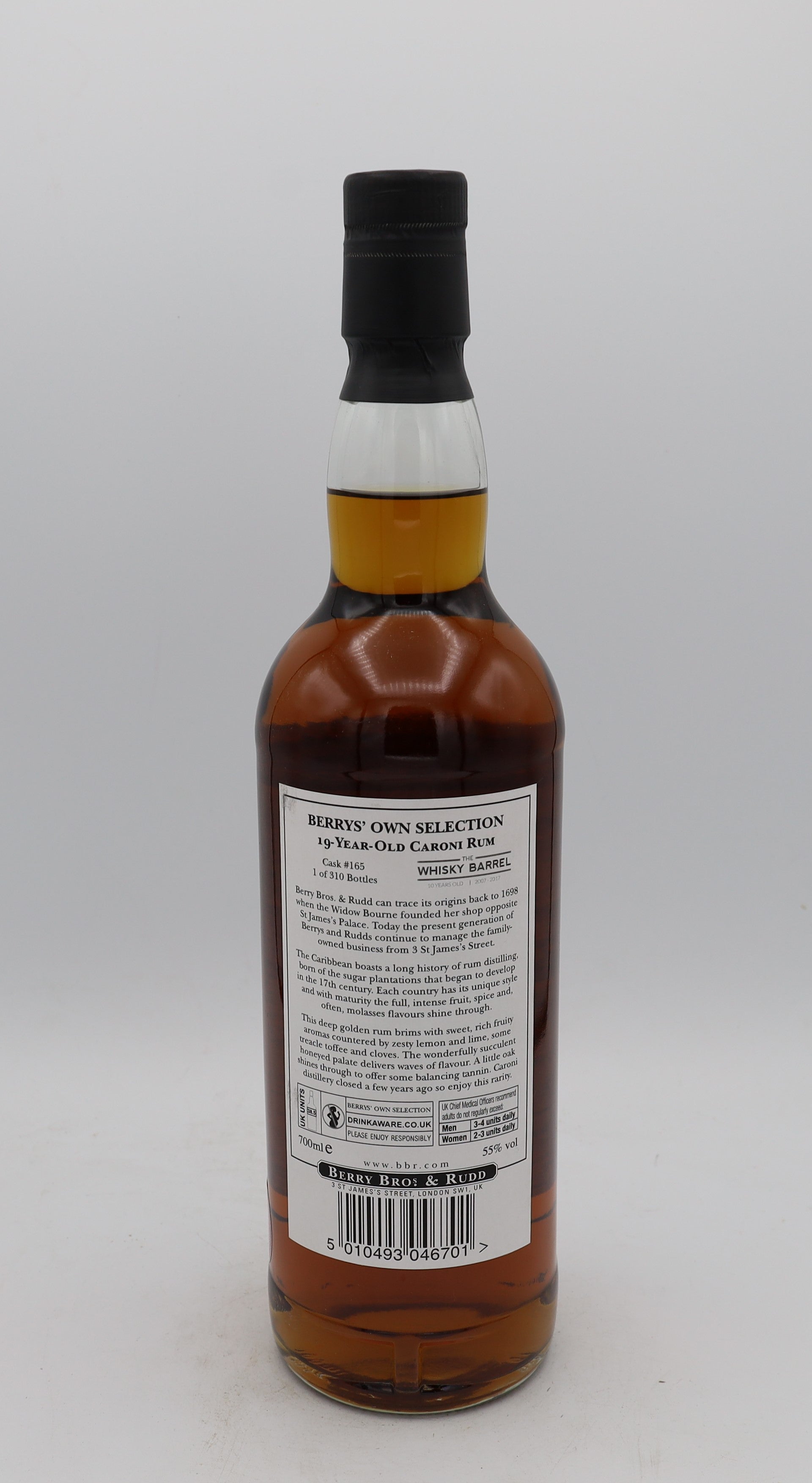 Caroni Rum 19yo Berry Bros & Rudd
