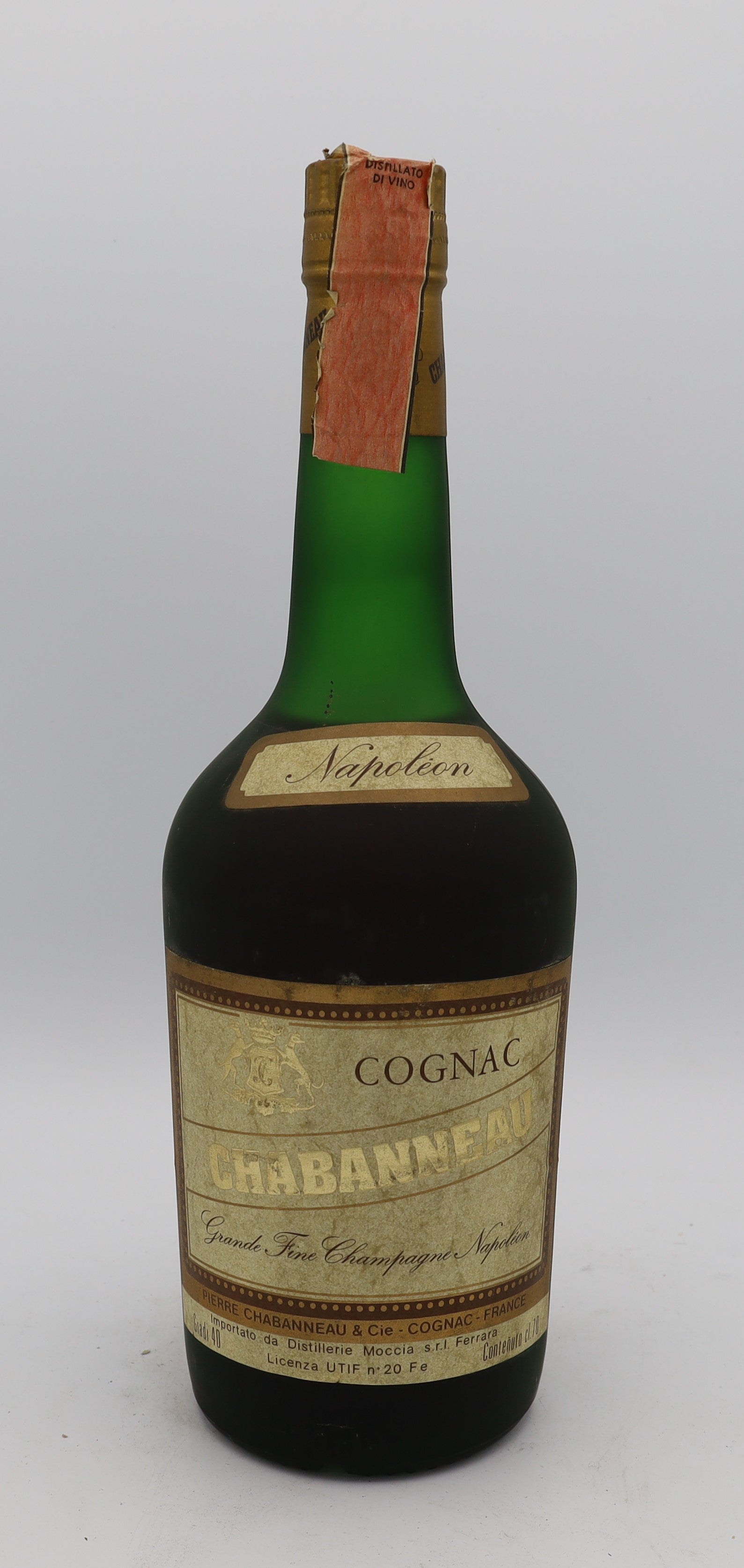 Chabanneau Napoleon Cognac Grande Fine Champagne – premium French brandy from the Grande Fine Champagne region, aged to perfection with rich, smooth flavors and elegant complexity.
