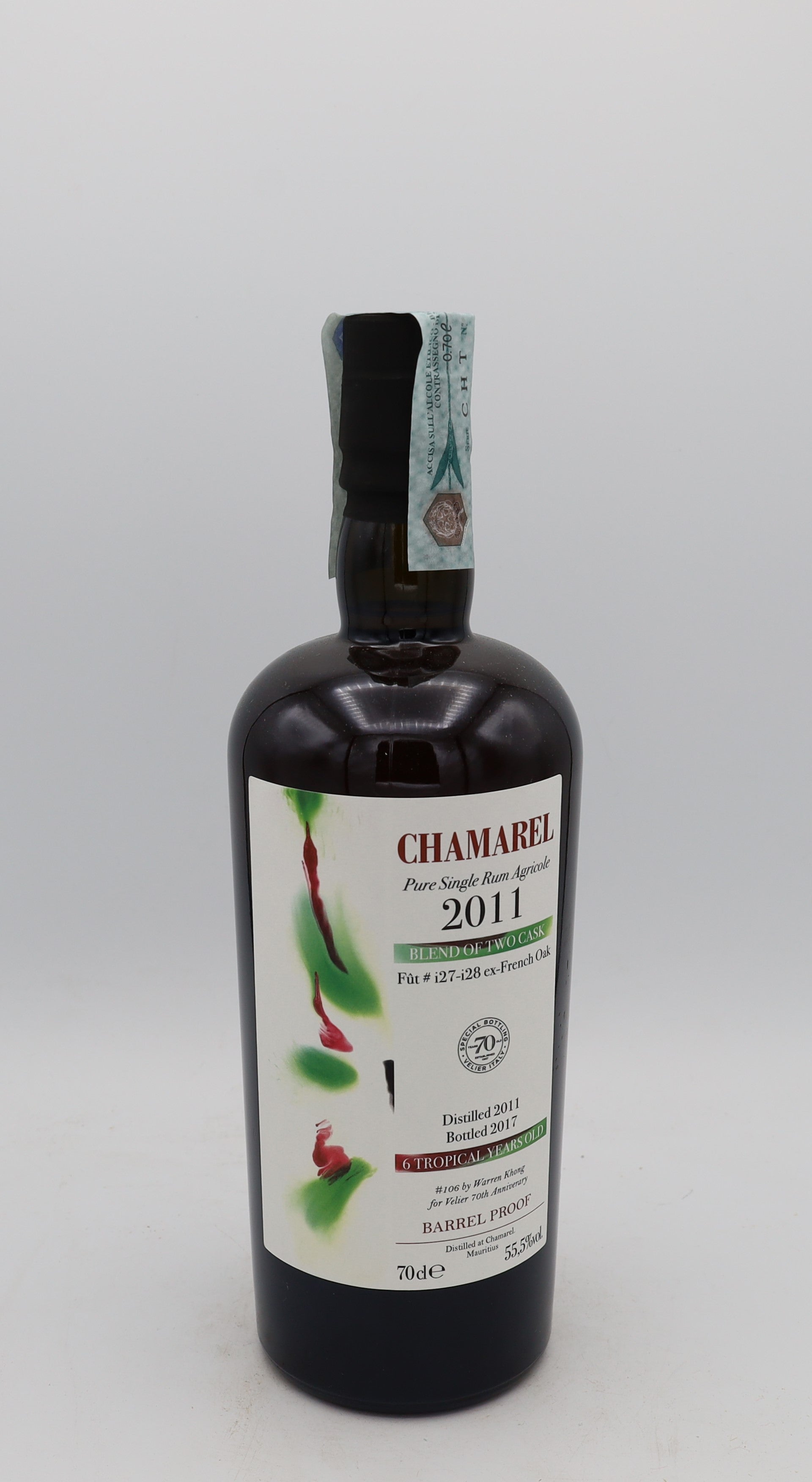 Chamarel 2011 Rum Agricole Velier 6 yo