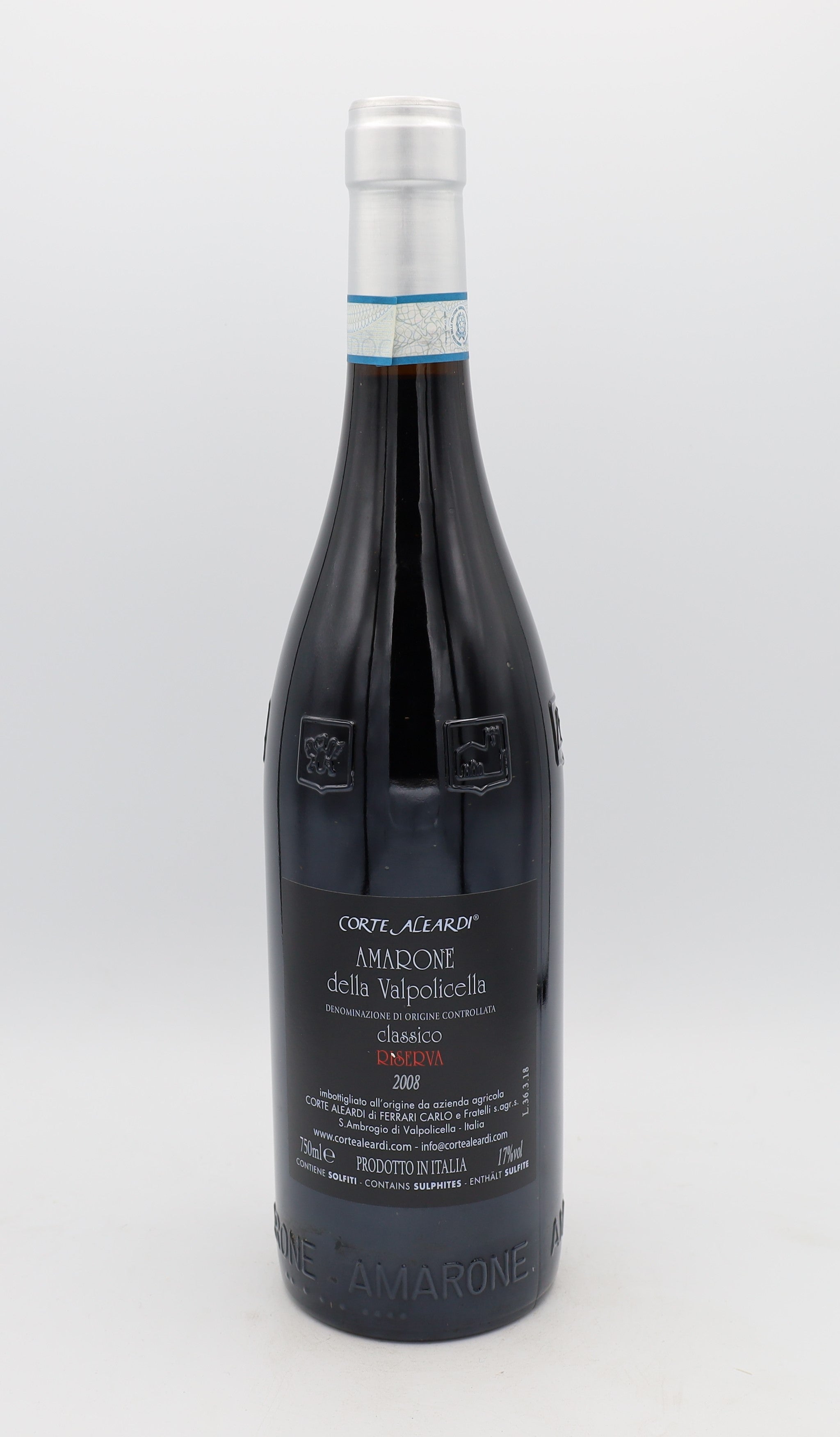 Corte Aleardi Bure Alto Riserva 2008, Reserved Treasures Club edition – premium Italian red wine with rich, complex flavors and elegant structure.