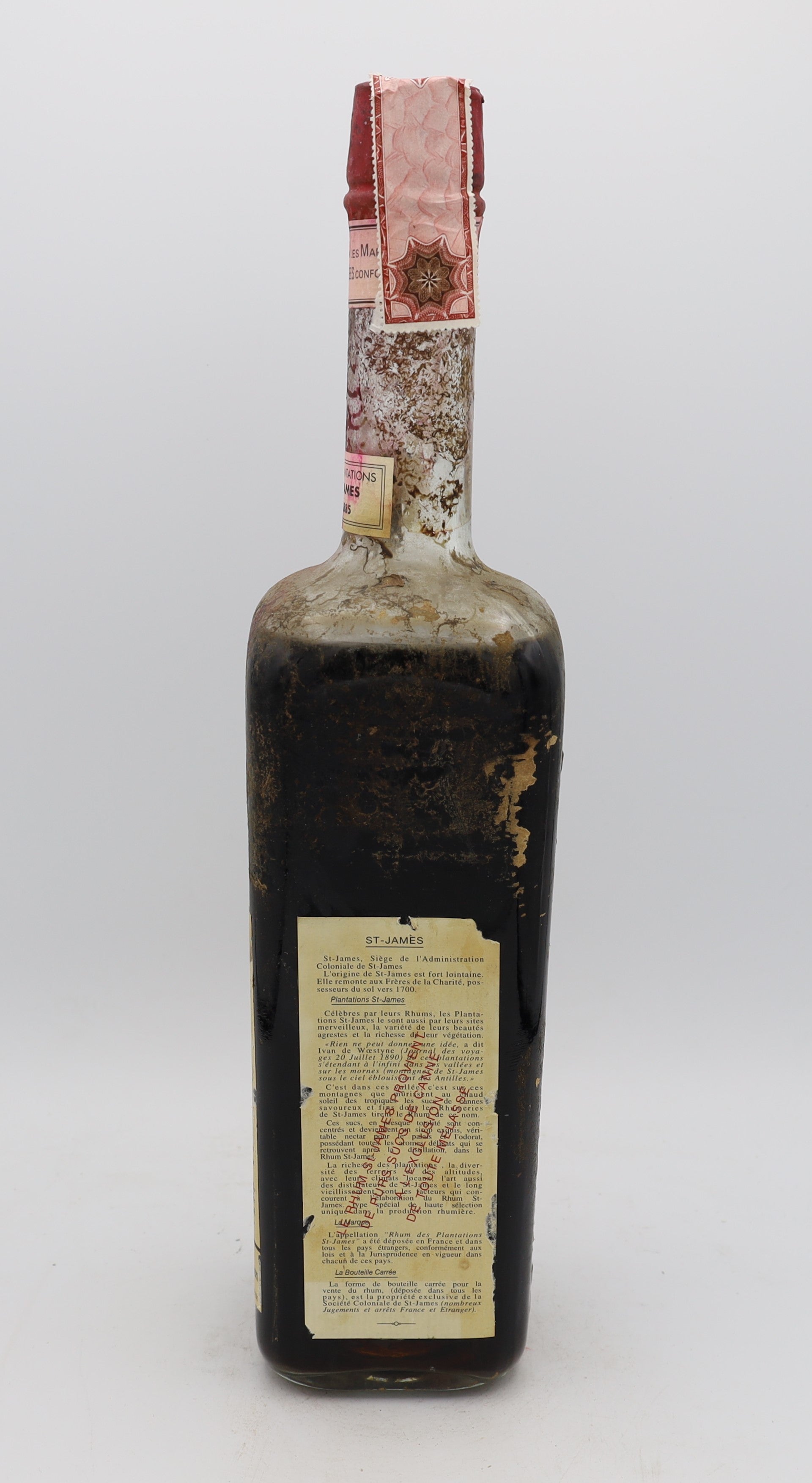 Saint James Agricole Rum Recolte 1885