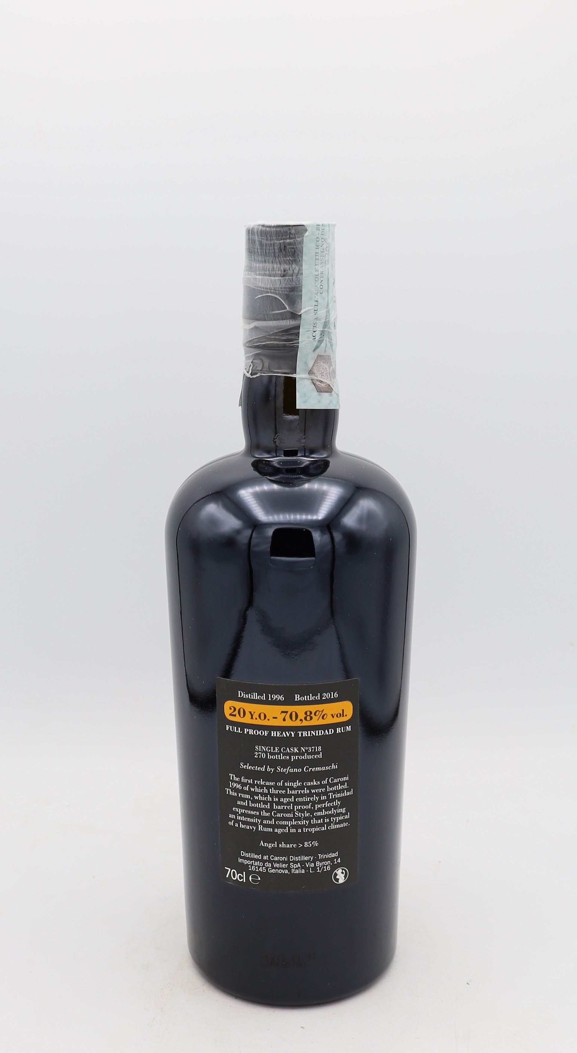 Caroni 20yo Single Cask R3718 vintage 1996