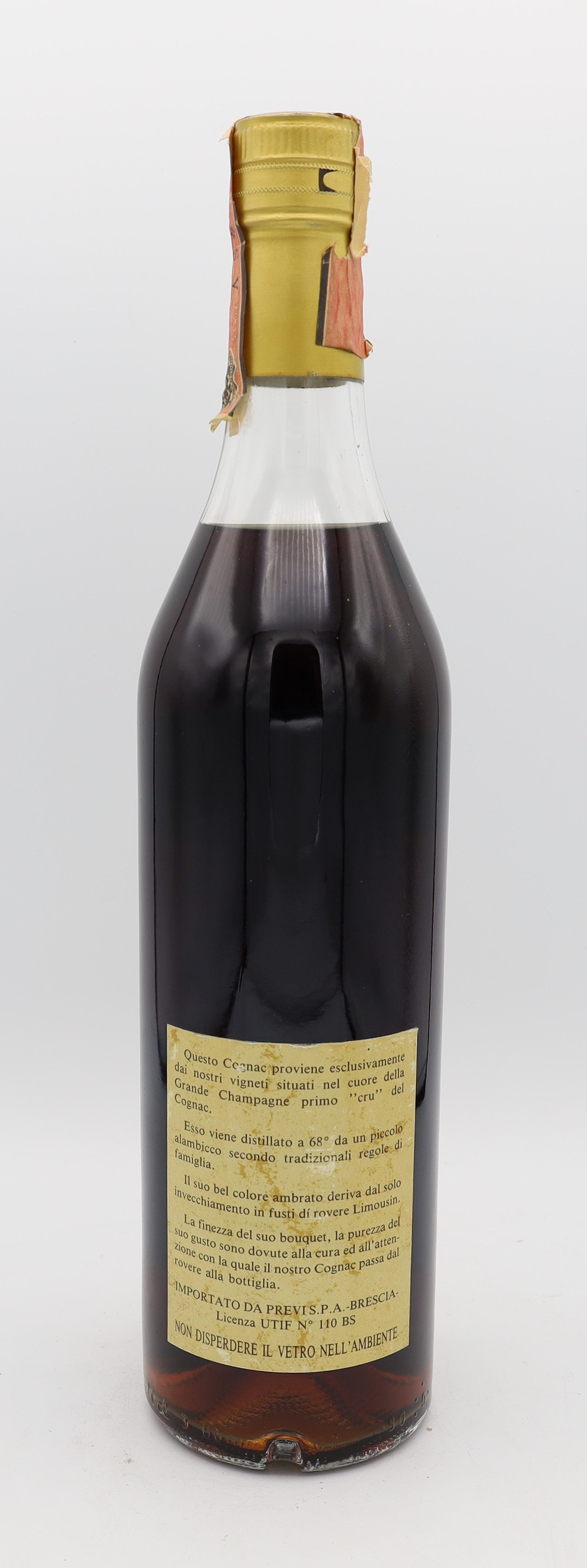 Daniel Bouju VSOP Cognac 1er Cru Grande Champagne – refined French cognac with smooth, elegant flavors, aged to perfection, ideal for collectors and connoisseurs.