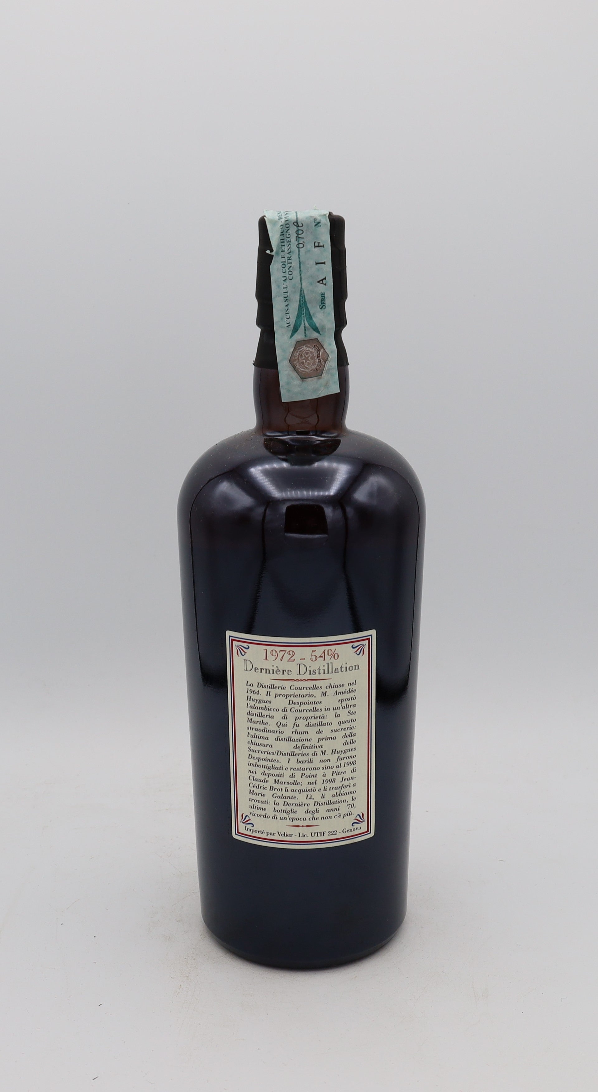 Domaine de Courcelles Rhum Vieux 1972