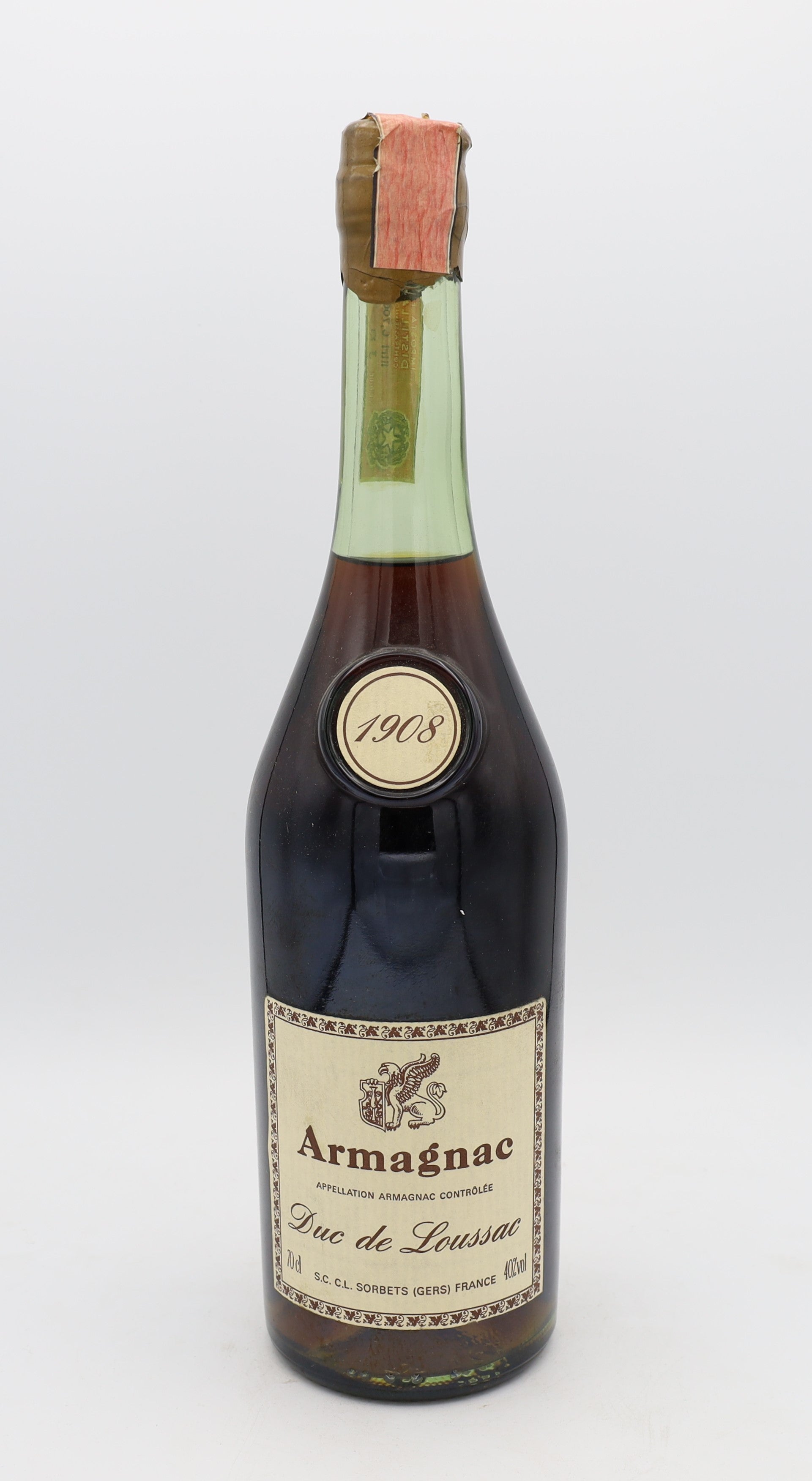 Armagnac Vintage 1908