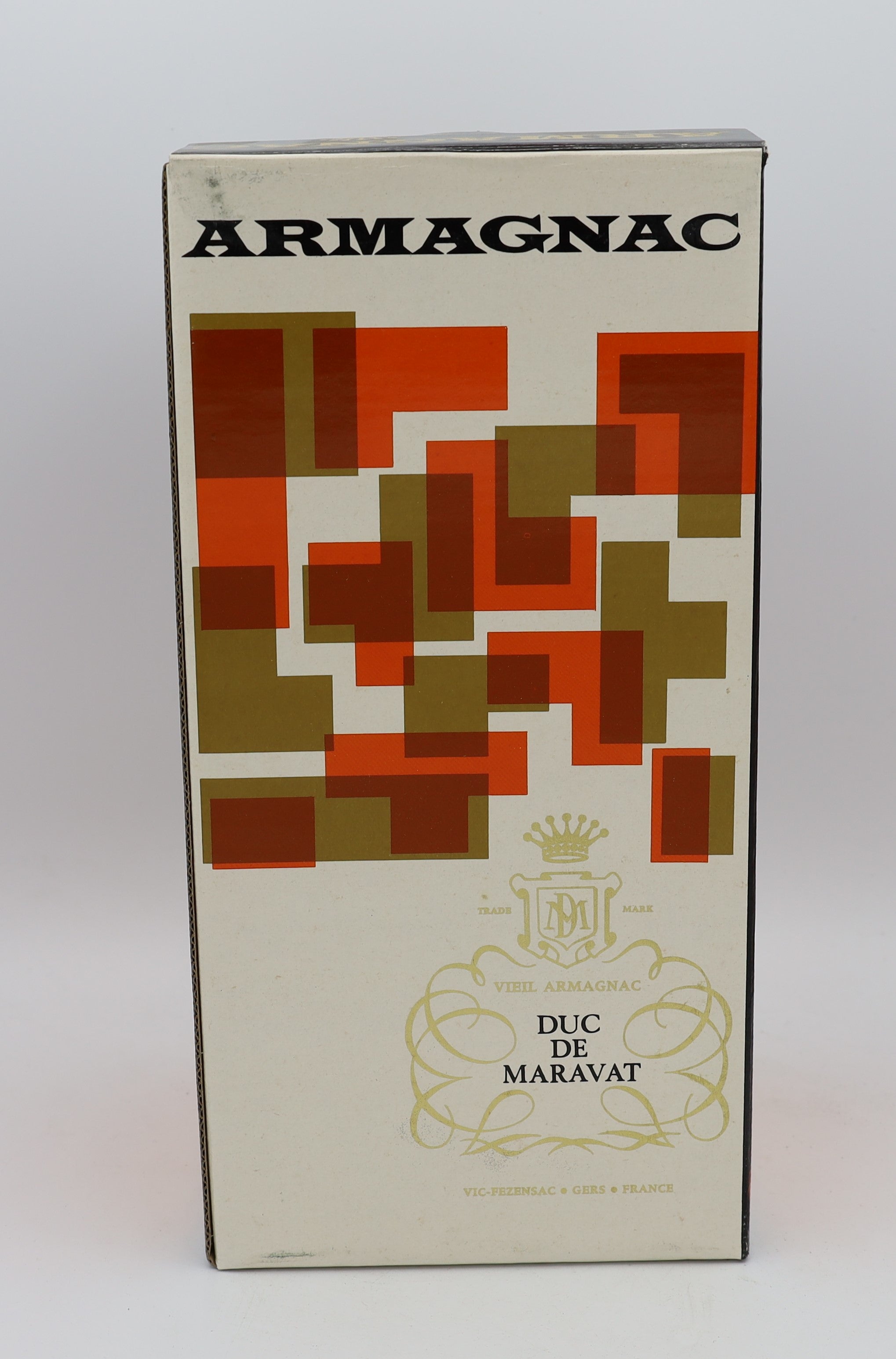 Duc de Maravat VSOP Vieil Armagnac with green wax – premium aged brandy with rich, smooth flavors, ideal for collectors and connoisseurs.