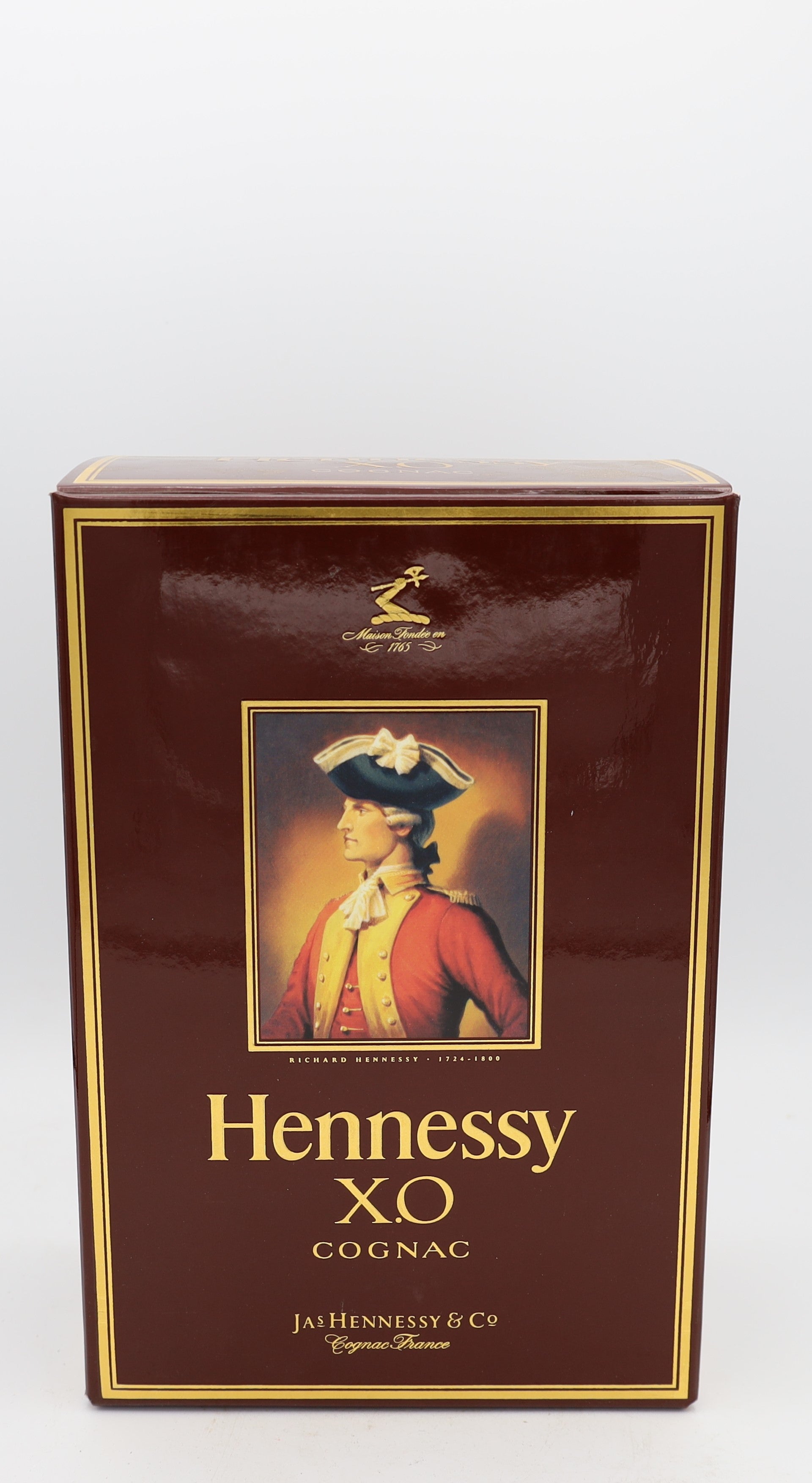 Hennessy XO Cognac 1980s in luxury box – rare vintage French cognac, ideal for collectors and gifting