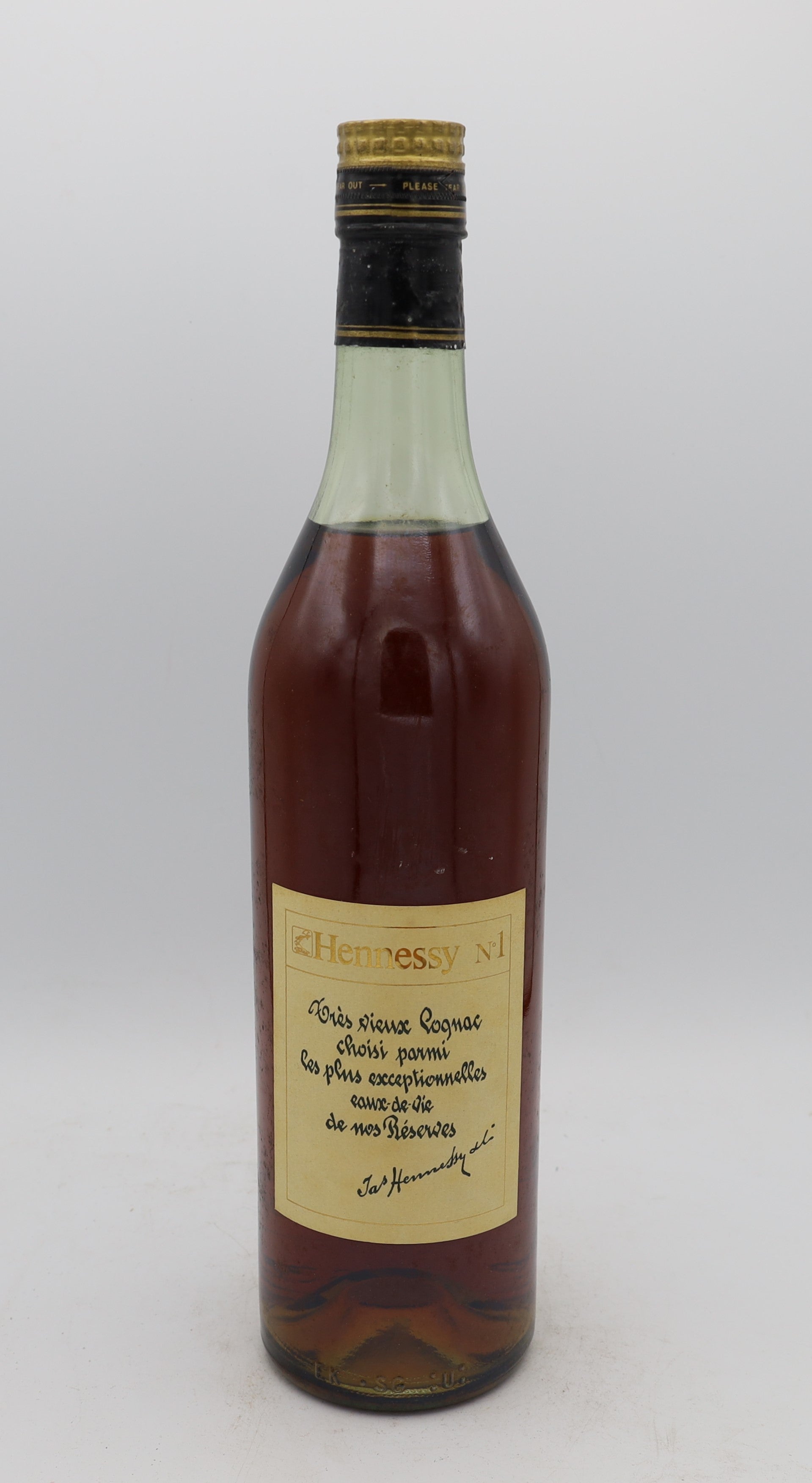 Hennessy No.1 Très Vieux Cognac – rare and prestigious French cognac, highly sought after by collectors