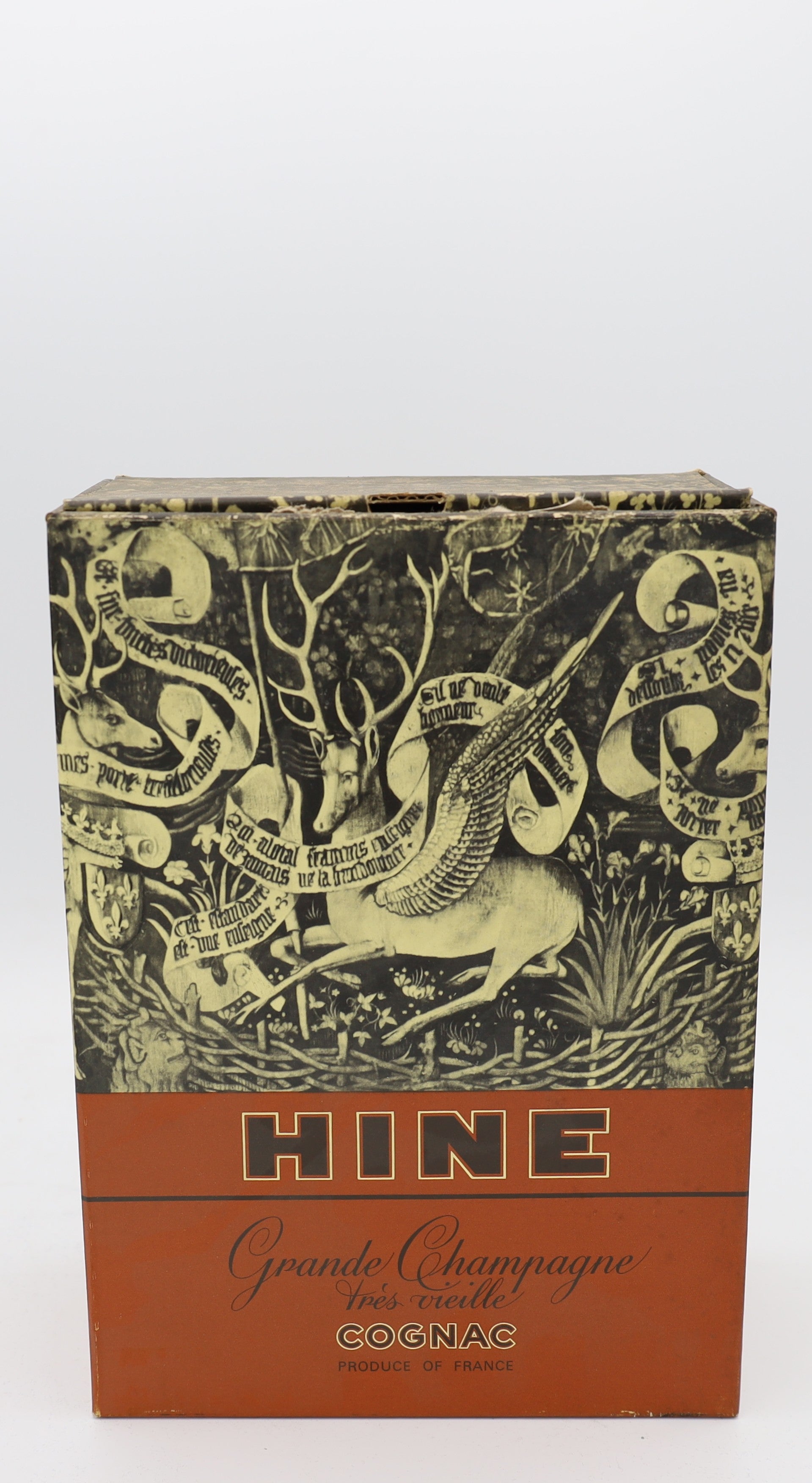 Hine Cognac Grande Champagne Tres Vieille 1960's