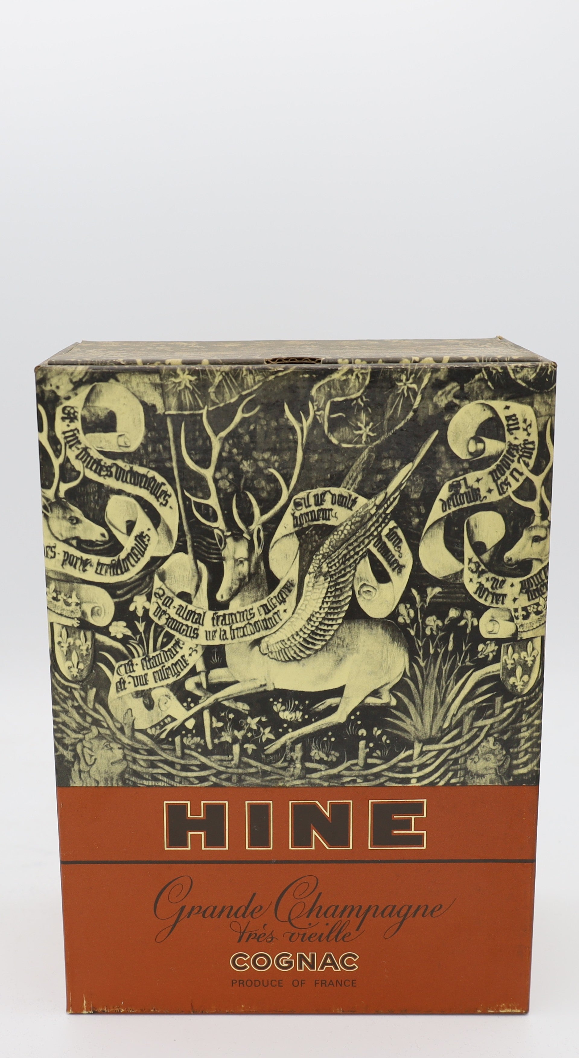Hine Cognac Grande Champagne Tres Vieille 1960's