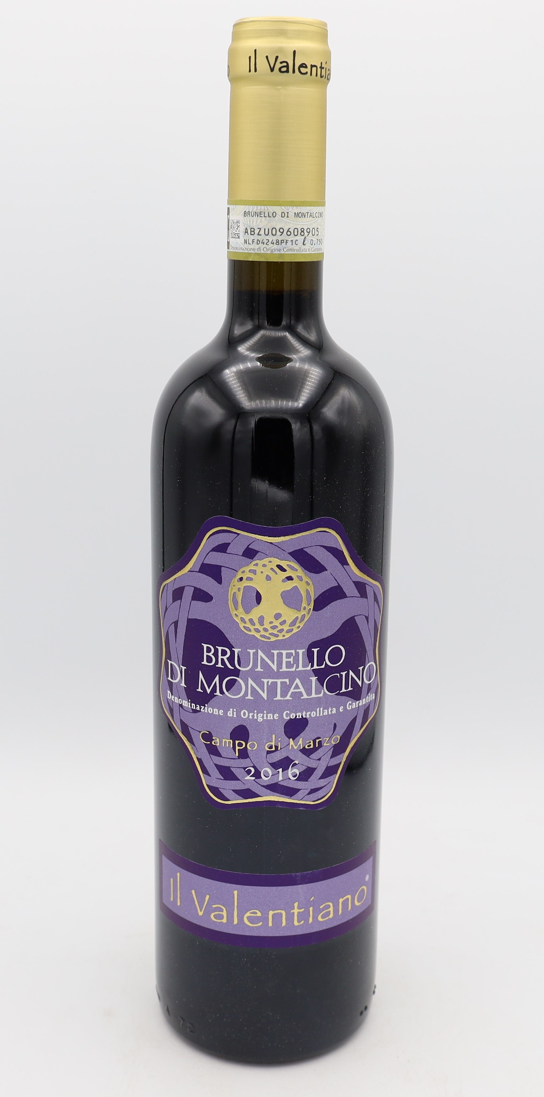 Il Valentiano Campo di Marzo Brunello di Montalcino Vintage 2016 – premium Tuscan red wine with rich aromas of dark cherries, herbs and subtle spice, crafted in Montalcino.