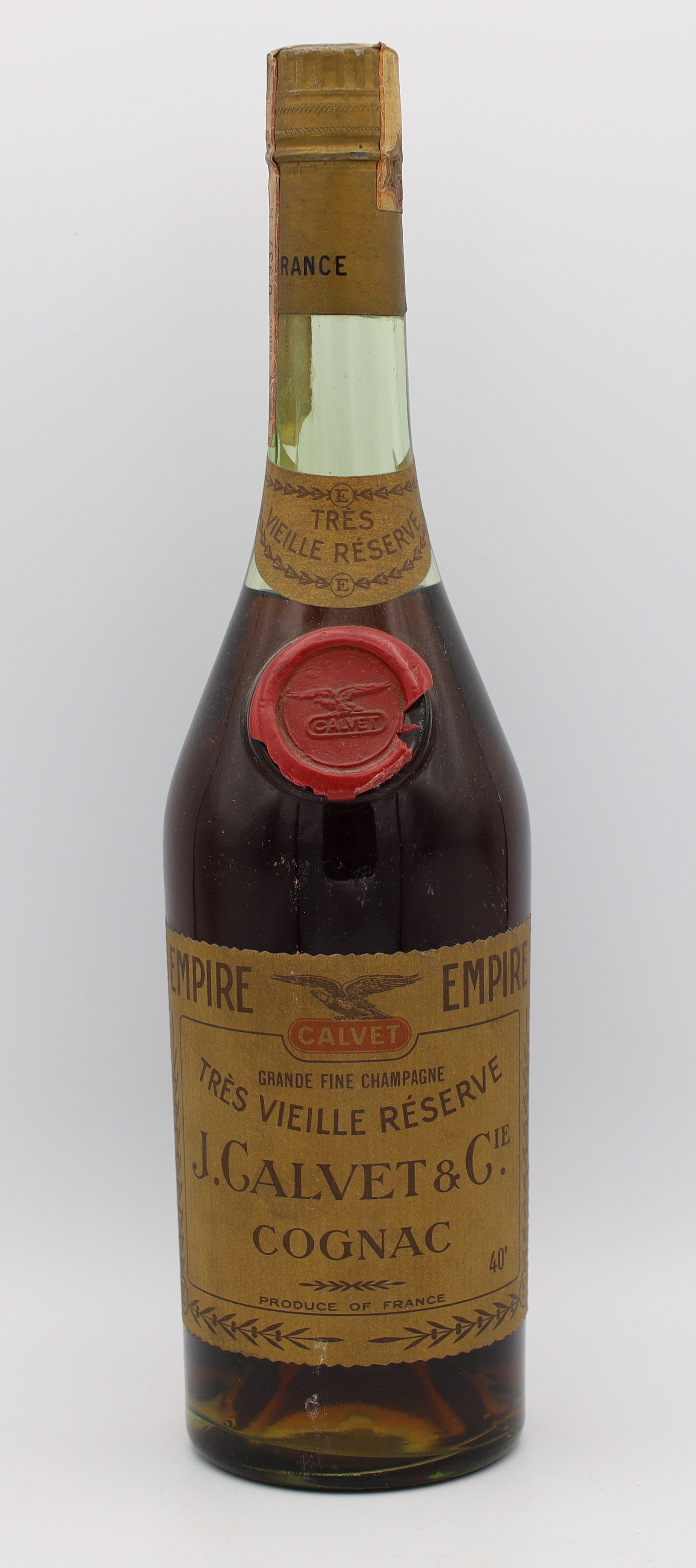 J. Calvet & Cie Très Vieille Réserve Cognac 1965