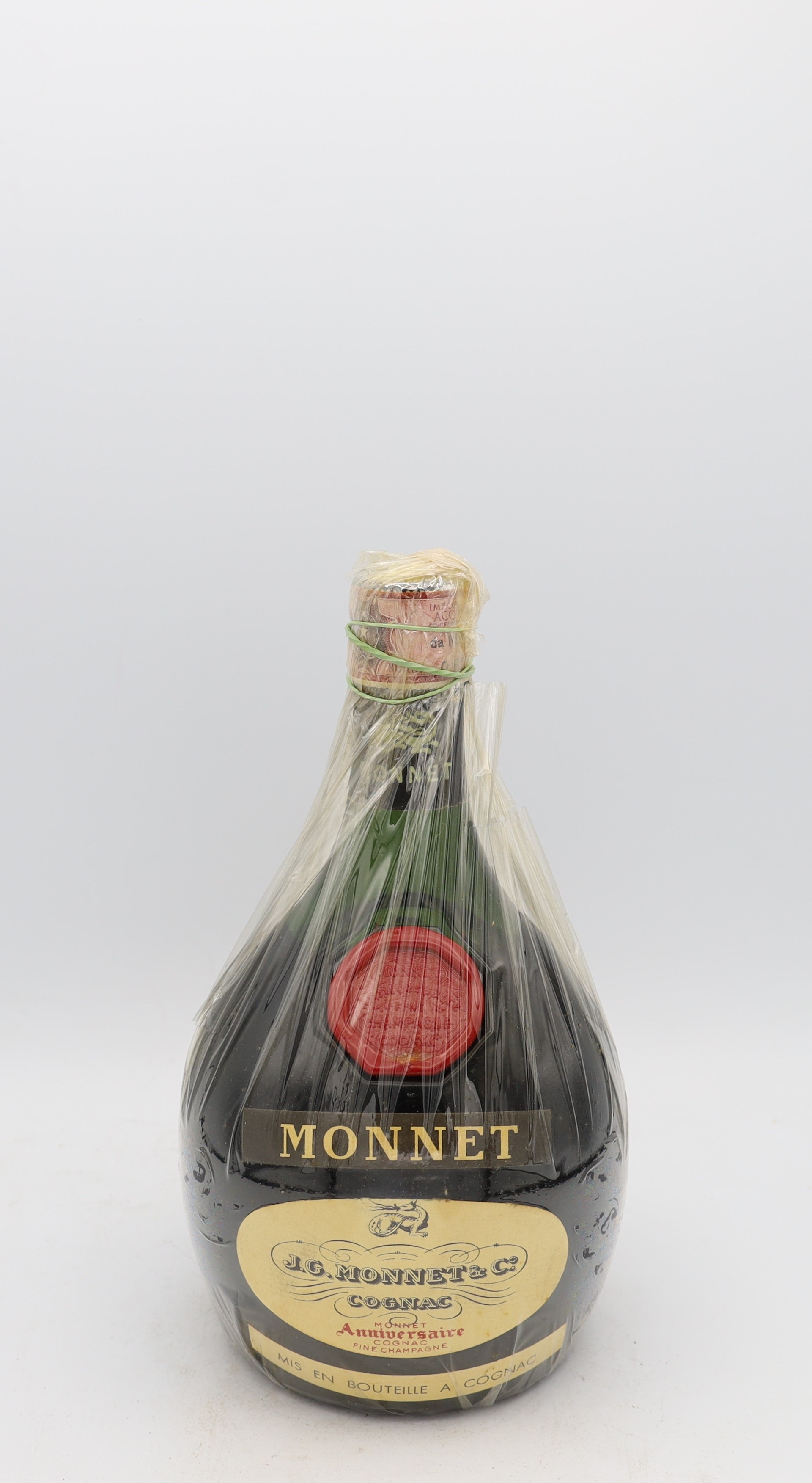J.G. Monnet Fine Cognac – premium French cognac, collectible bottle ideal for connoisseurs and gifting