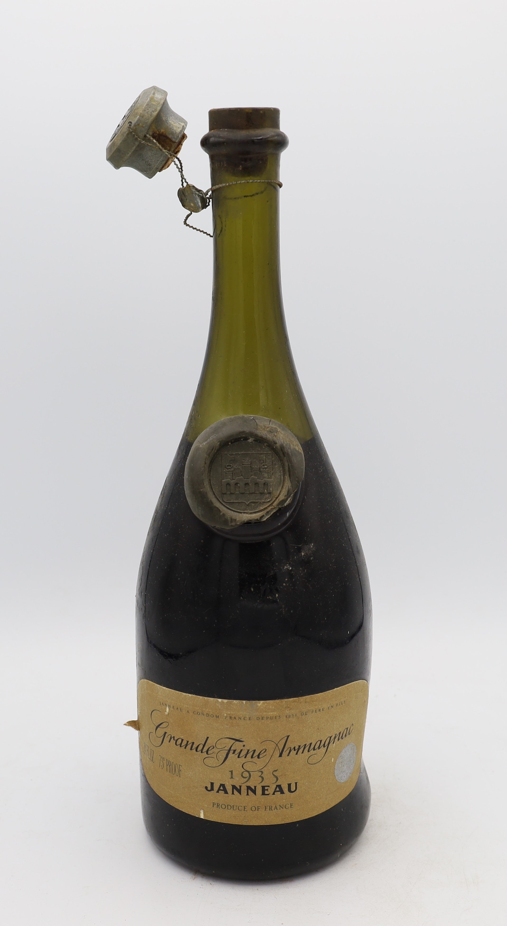 Janneau Grande Fine Armagnac Vintage 1935