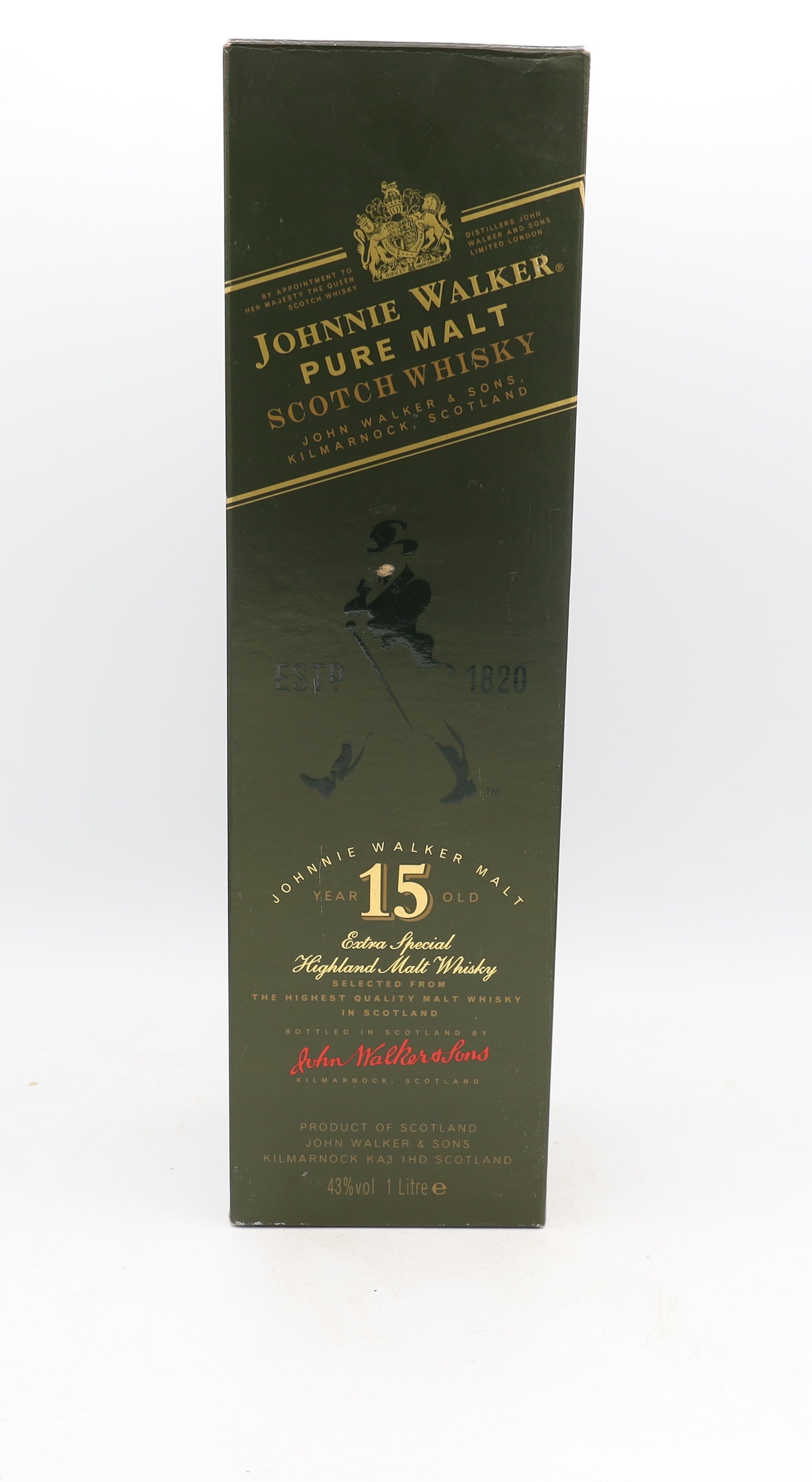 Johnnie Walker 15yo Green Label 1990's