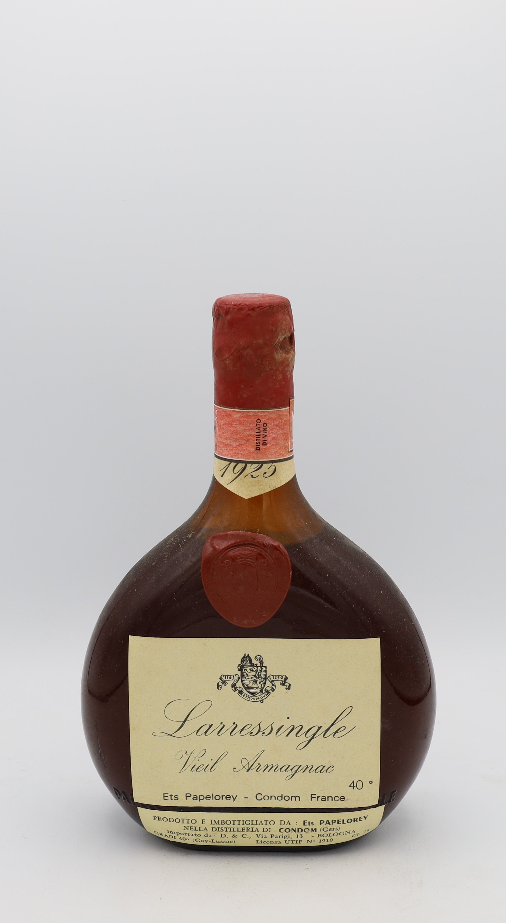 Larressingle Vieil Armagnac Vintage 1925