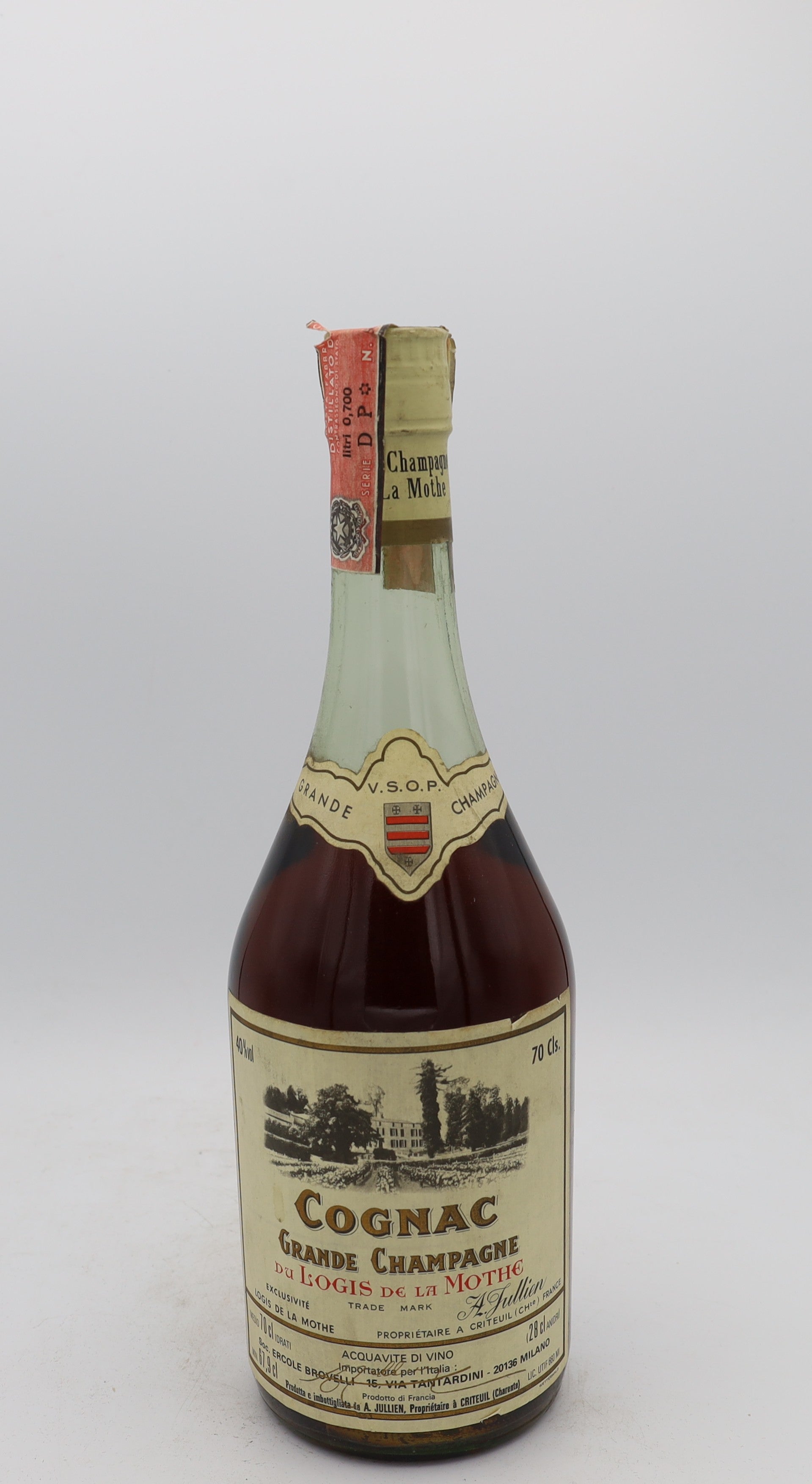 Logis de la Mothe Cognac VSOP 1960's