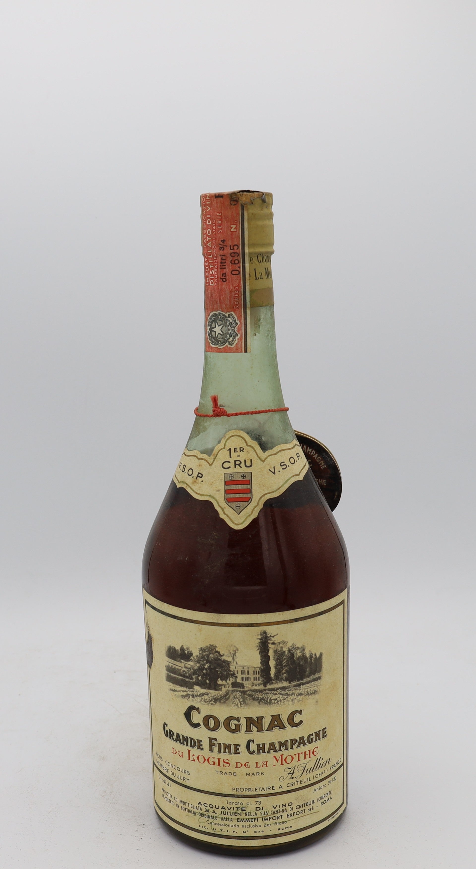 Logis de la Mothe Cognac VSOP 1960's