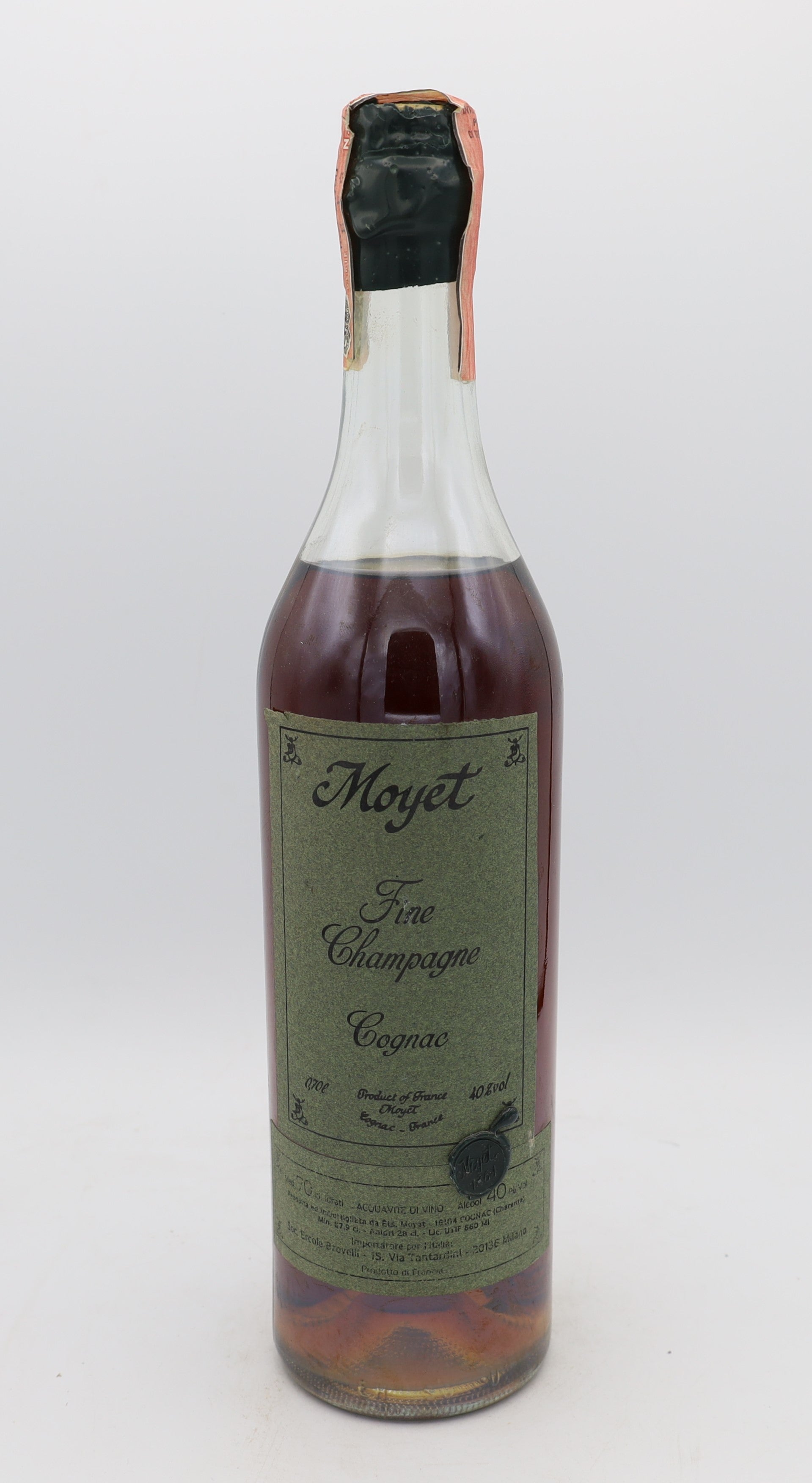 Moyet Fine Champagne Cognac – premium French cognac, Reserved Treasures Club collectible bottle for connoisseurs