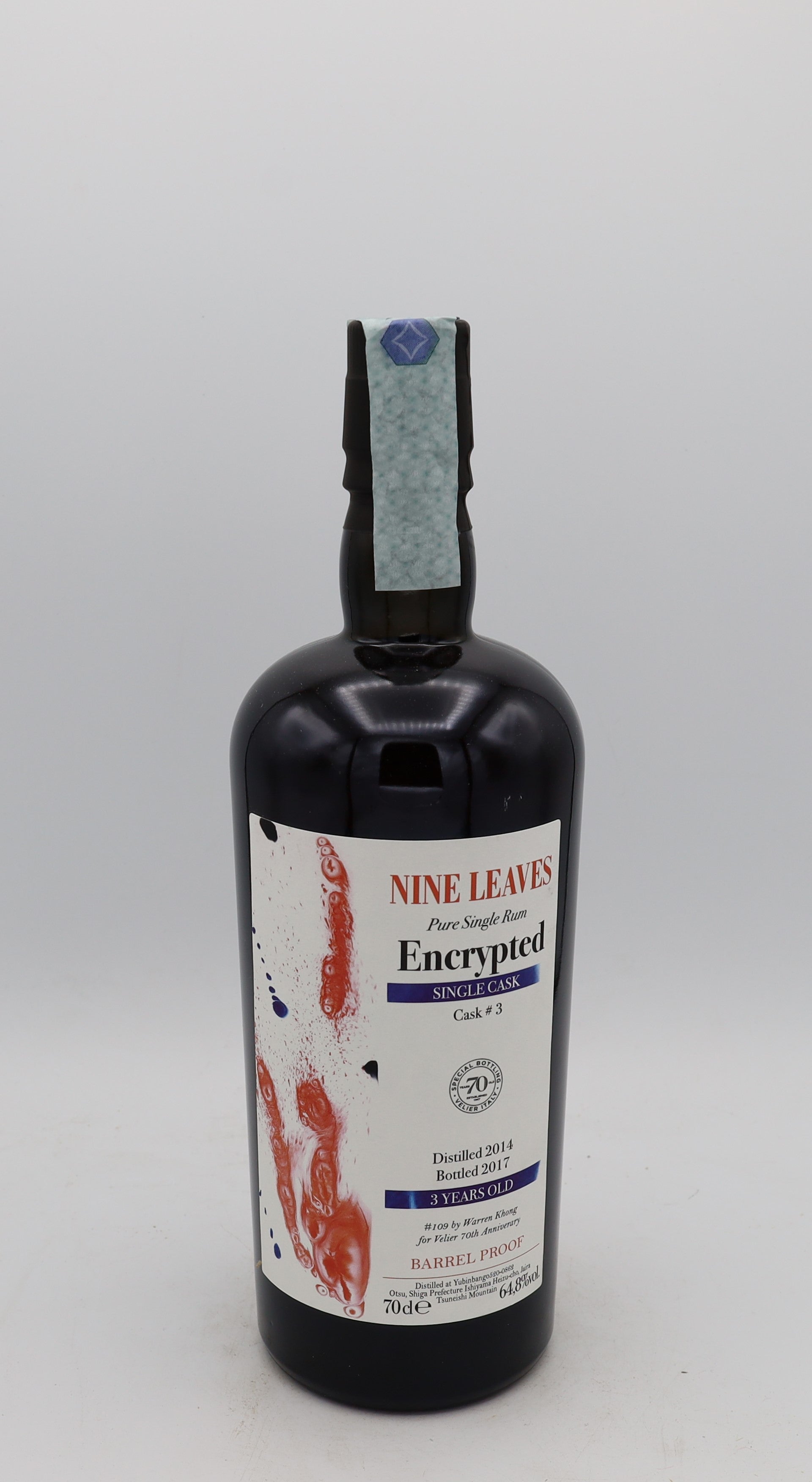Nine Leaves 2014 Pure Single Rum Warren Khong Velier