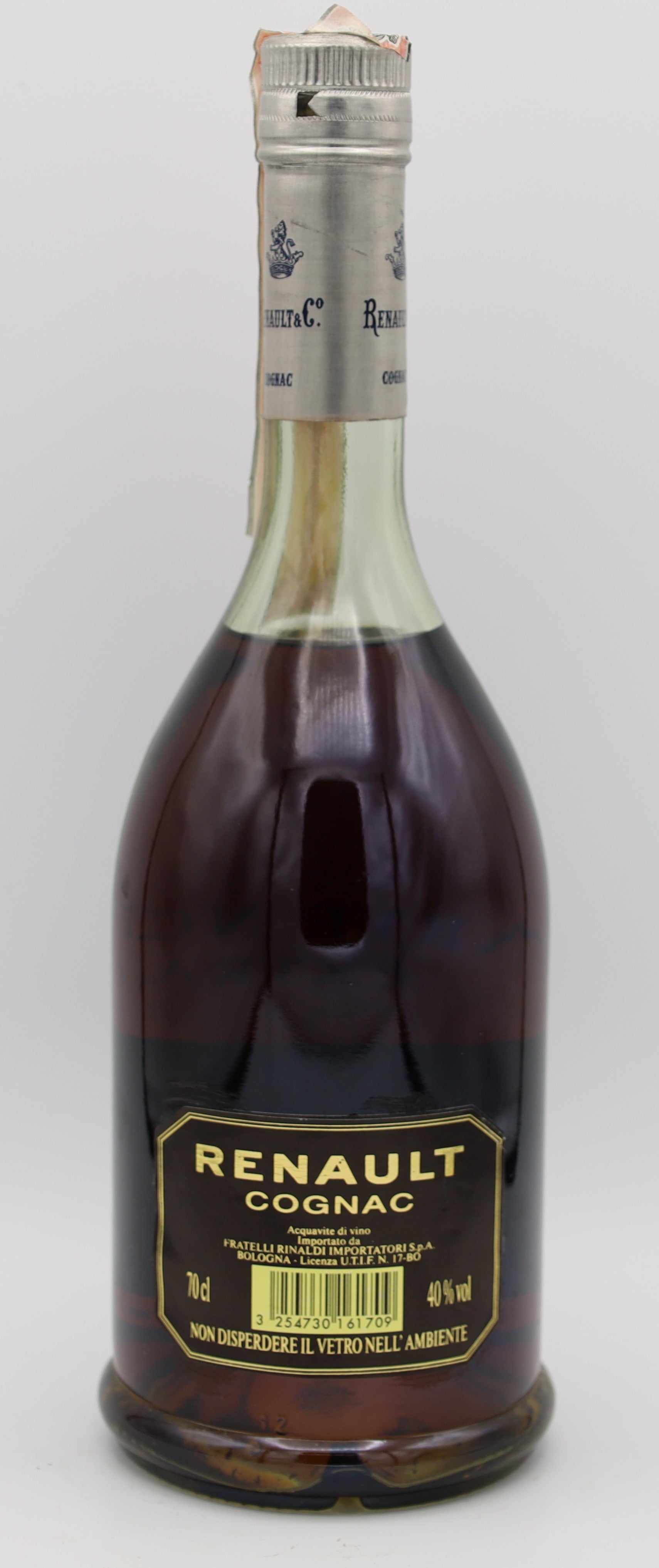 Renault Cognac Carte Noire Extra Silver Cap – premium French cognac with elegant silver cap, rich amber color and smooth, deep flavor from long maturation.