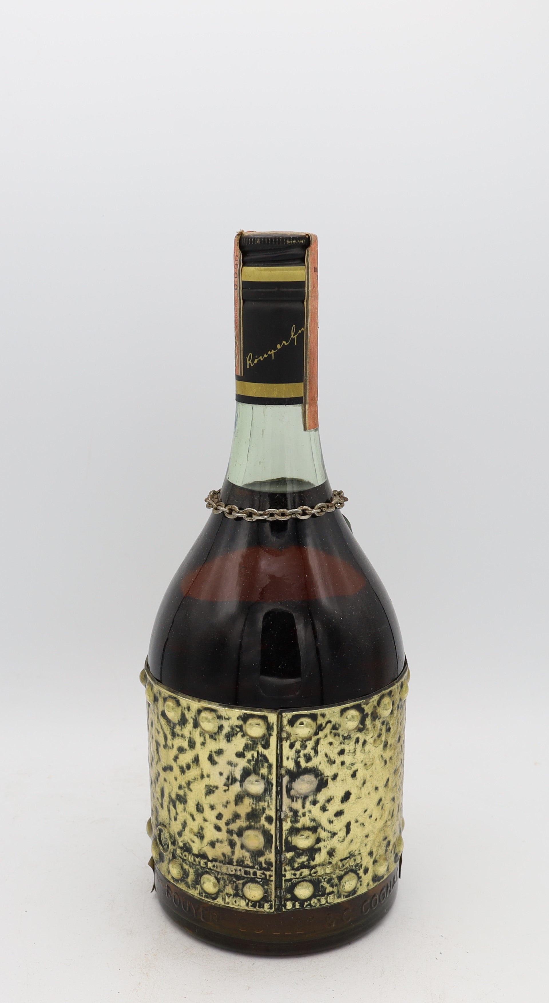 Rouyer Guillet Fine Champagne Cognac Gold Label – premium French cognac, elegant collectible bottle for connoisseurs