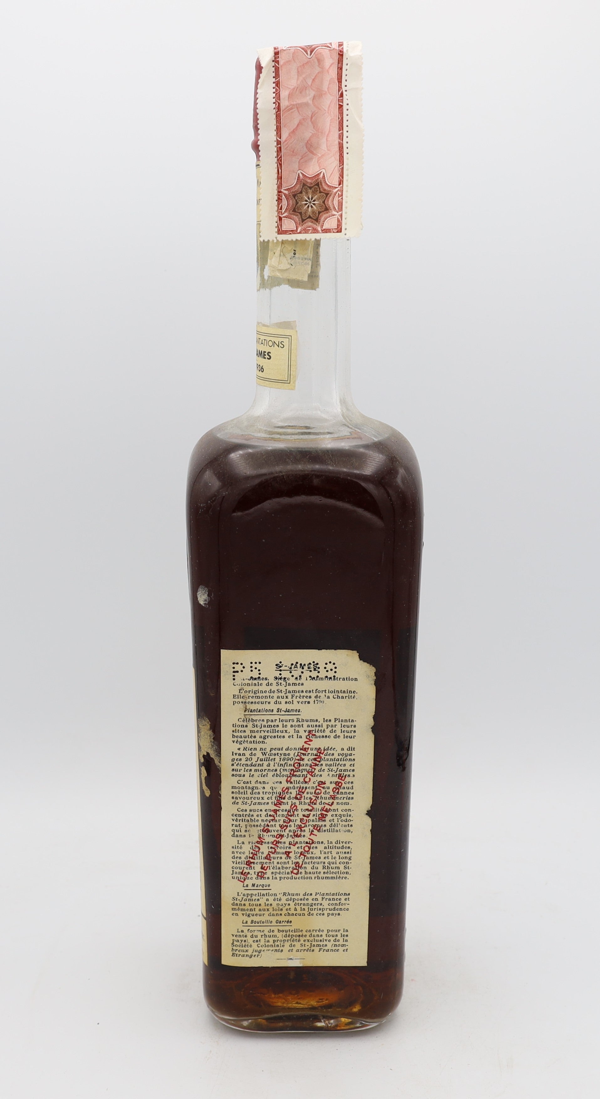 Saint James Recolte 1936