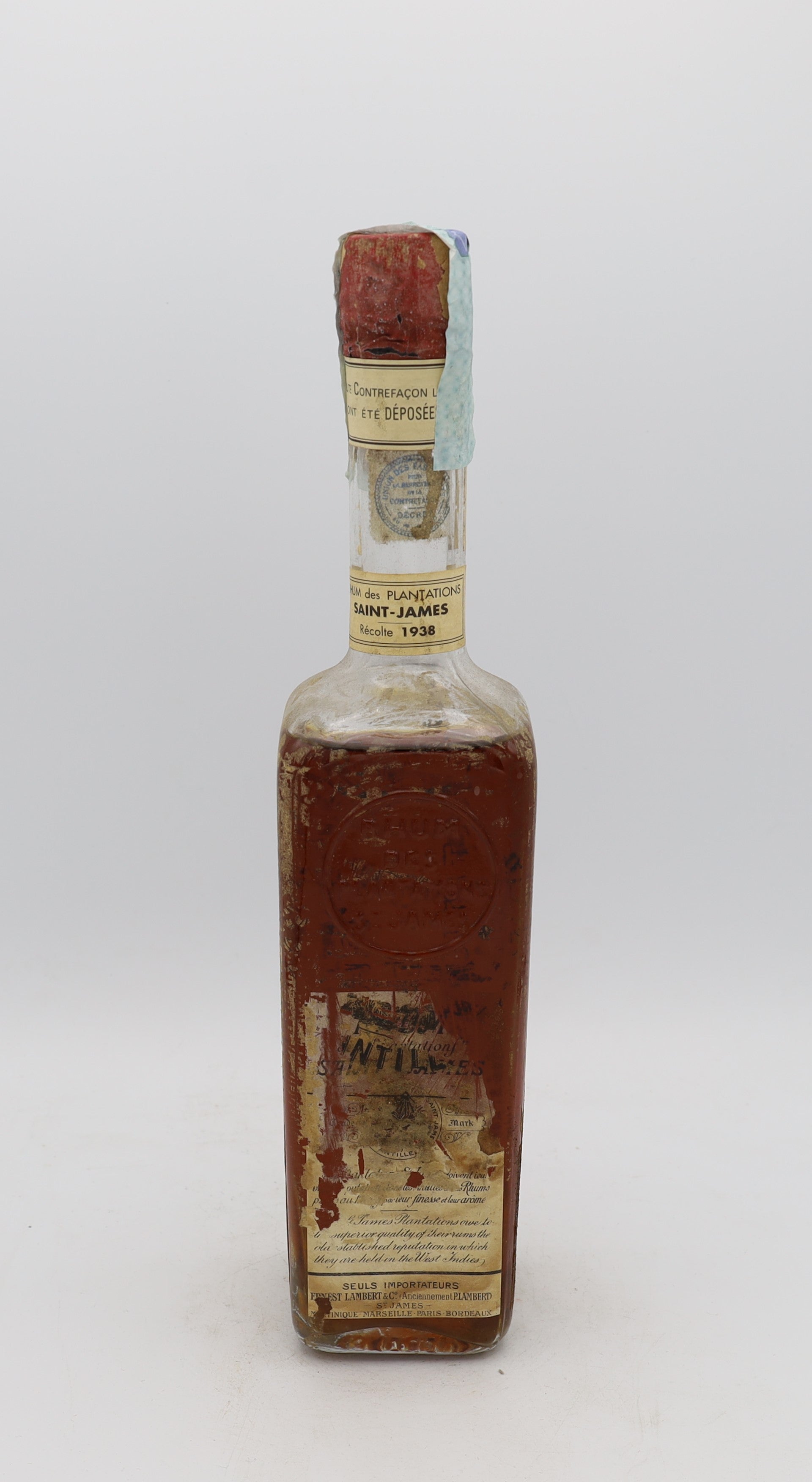 Saint James Recolte 1938