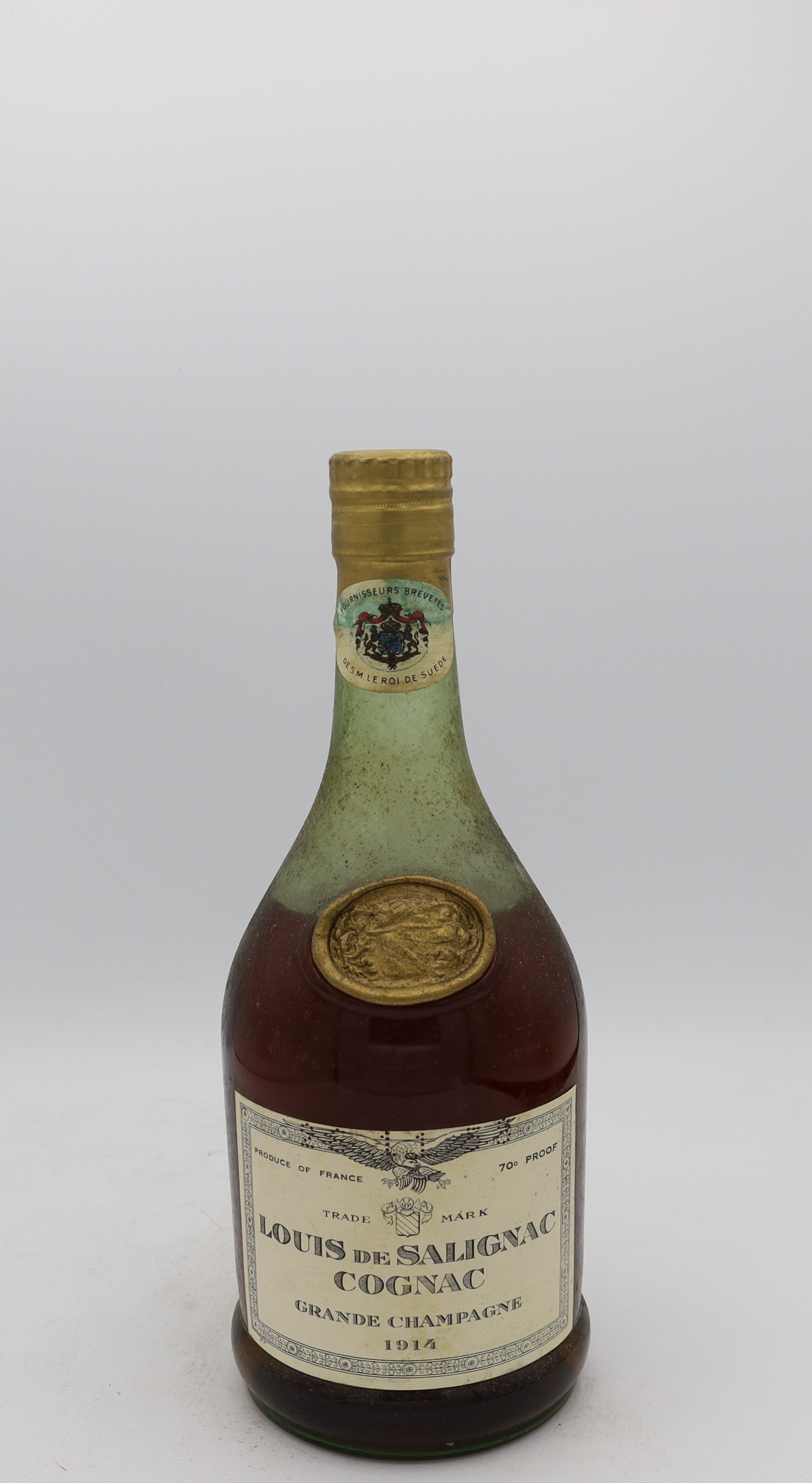Salignac Cognac Grande Champagne Vintage 1914
