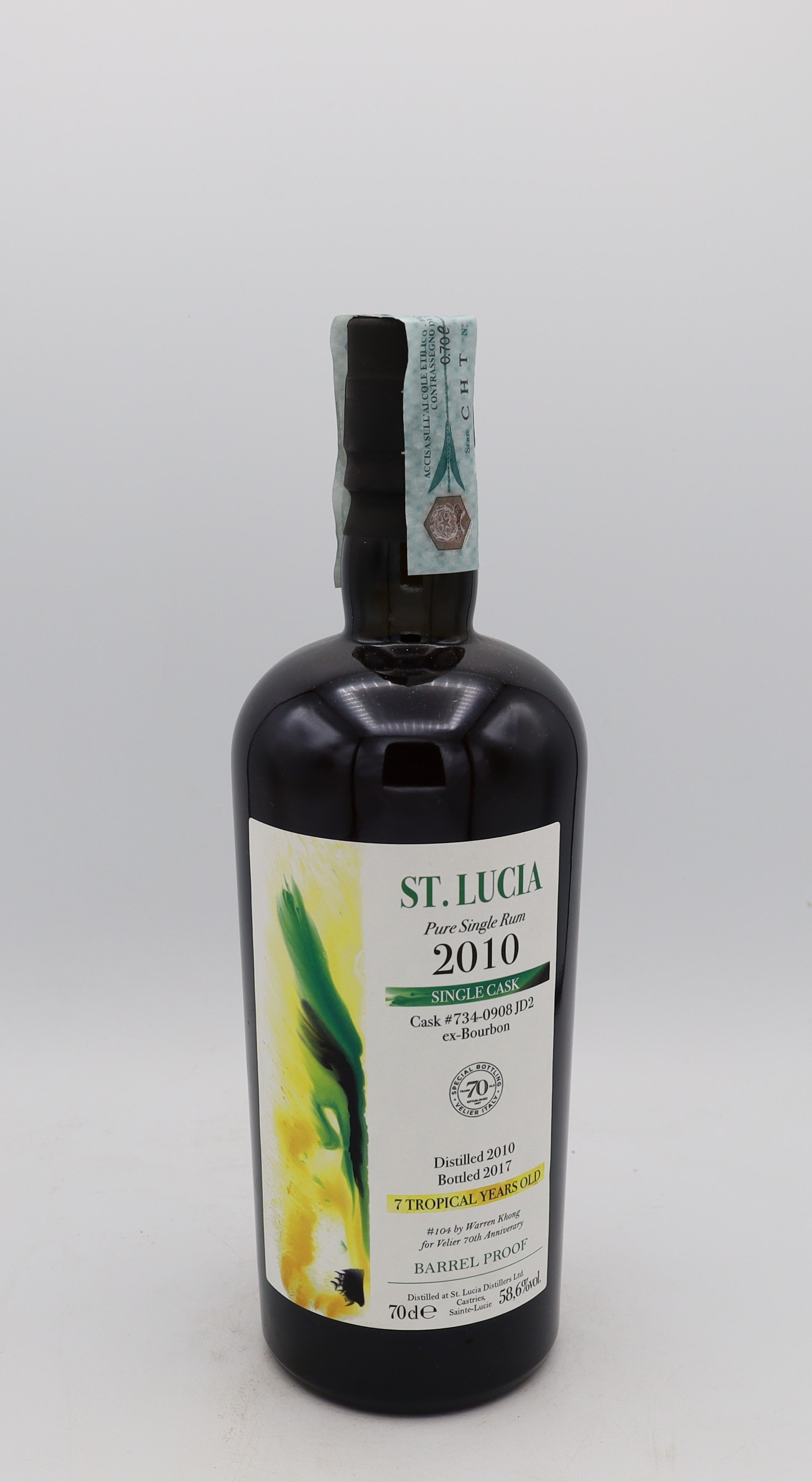 St. Lucia 2010 Pure Single Rum 7 yo