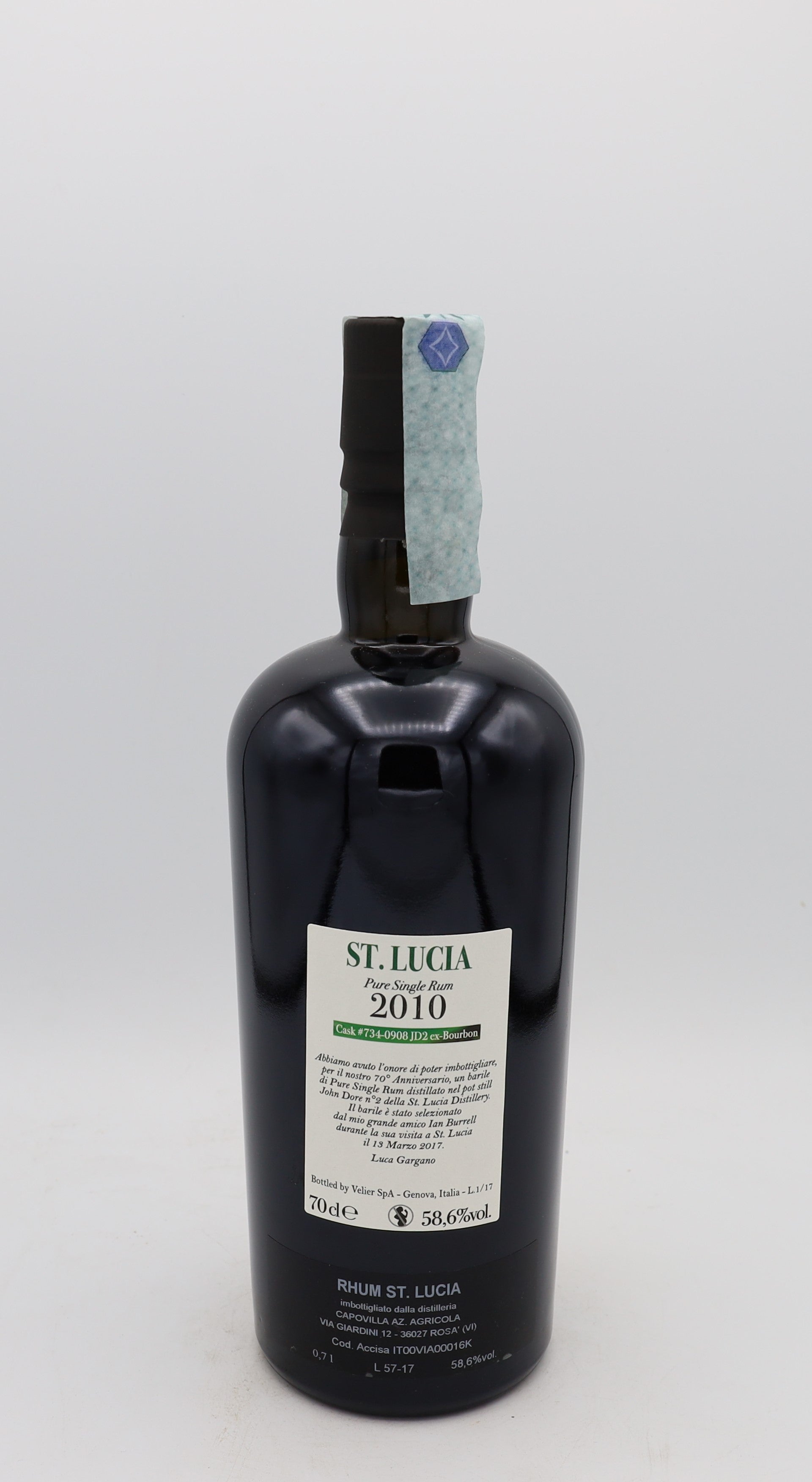 St. Lucia 2010 Pure Single Rum 7 yo