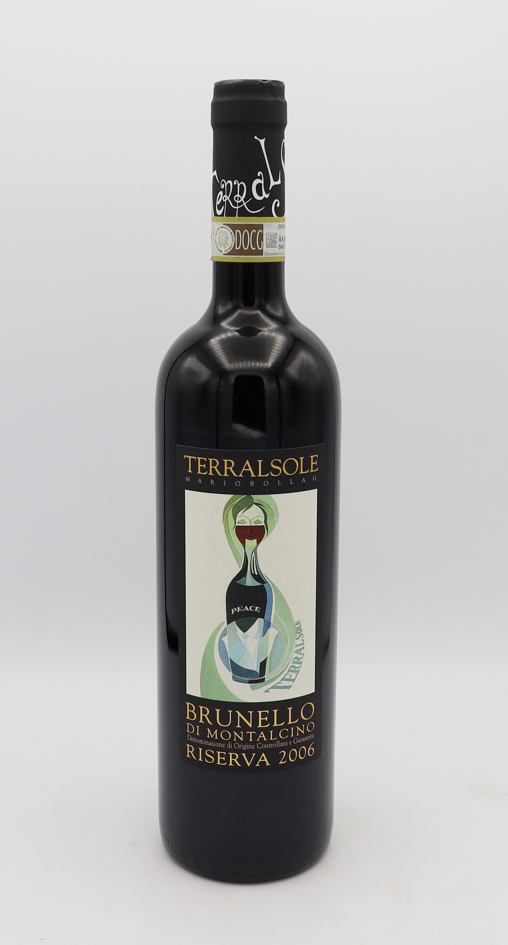 Terralsole Brunello di Montalcino Vintage 2006 Riserva DOCG – premium Italian red wine with rich, complex flavors and elegant structure.