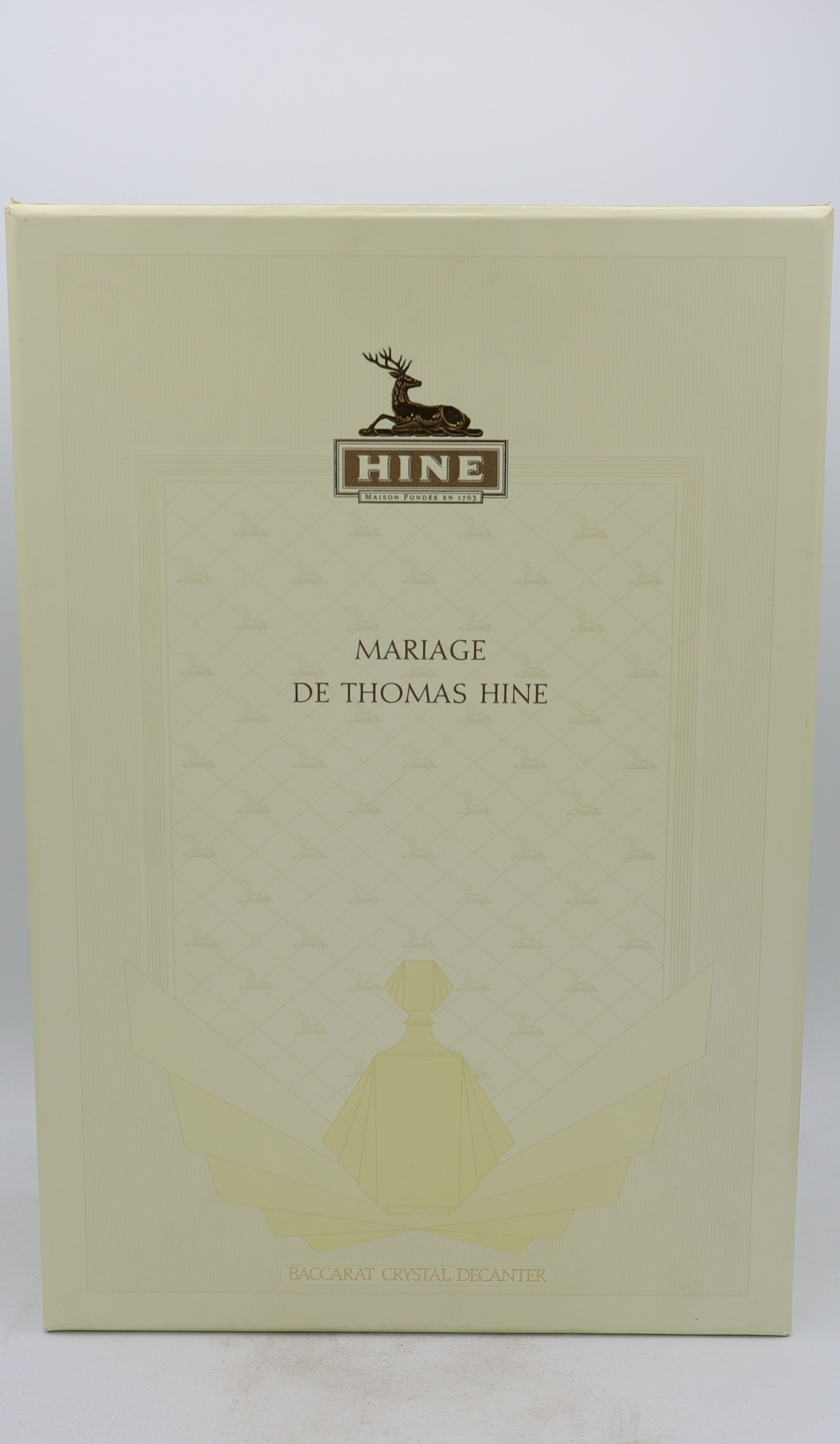 Hine Cognac Mariage Baccarat Decanter