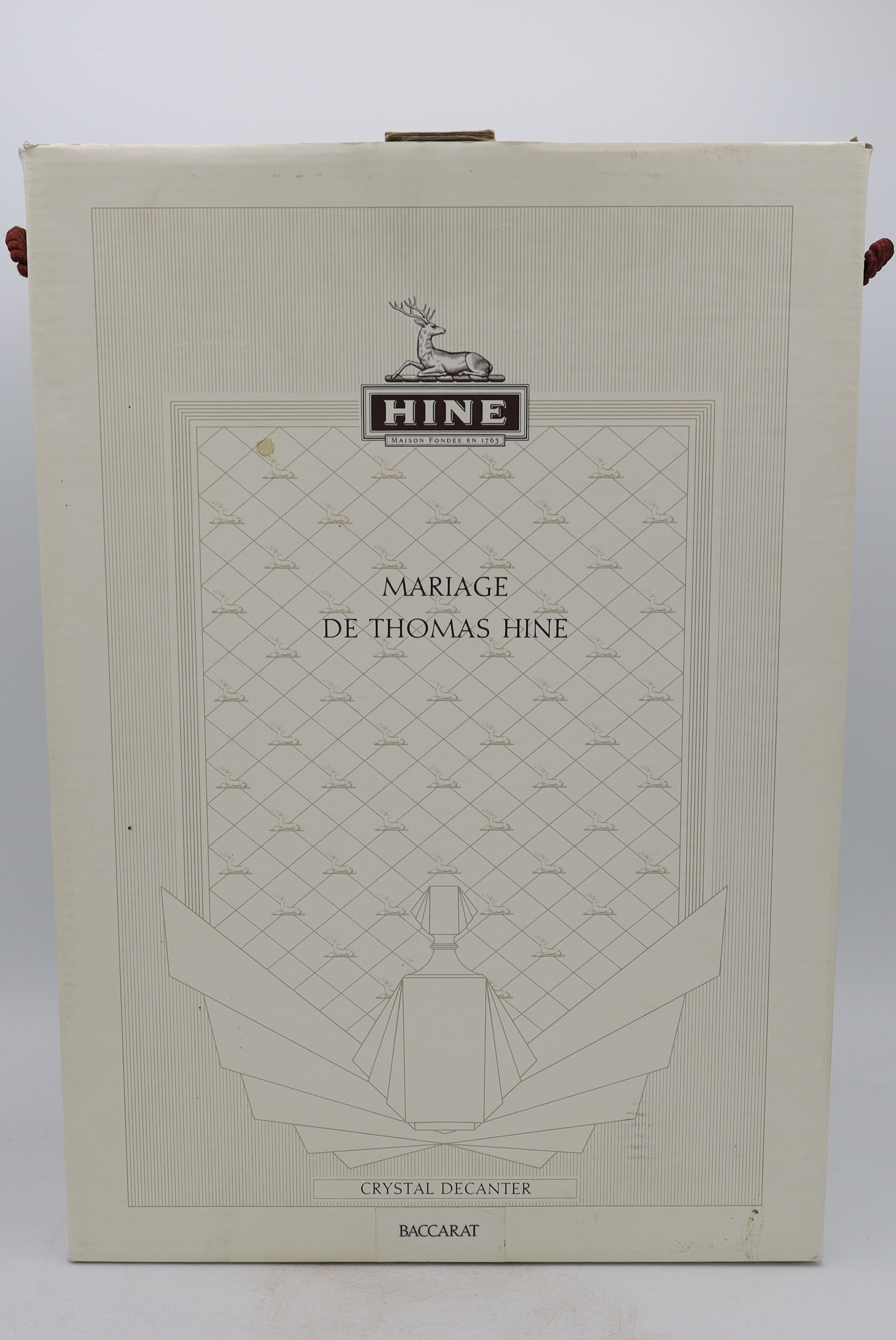 Hine Cognac Mariage Baccarat Decanter