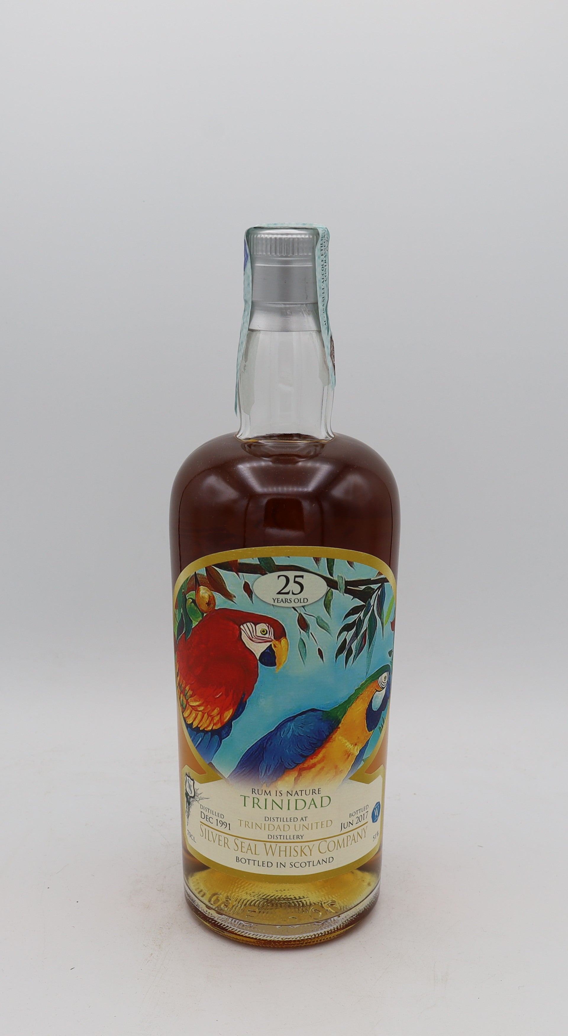 Trinidad United 1991 Rum 25 yo Silver Seal