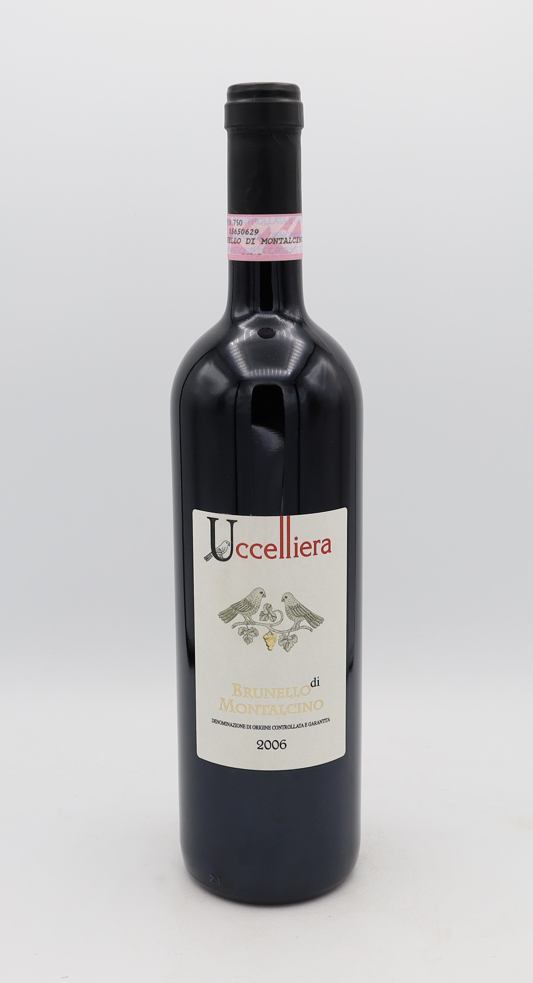 Uccelliera Brunello di Montalcino Vintage 2006 DOCG – premium Italian red wine with rich, complex flavors and elegant structure.
